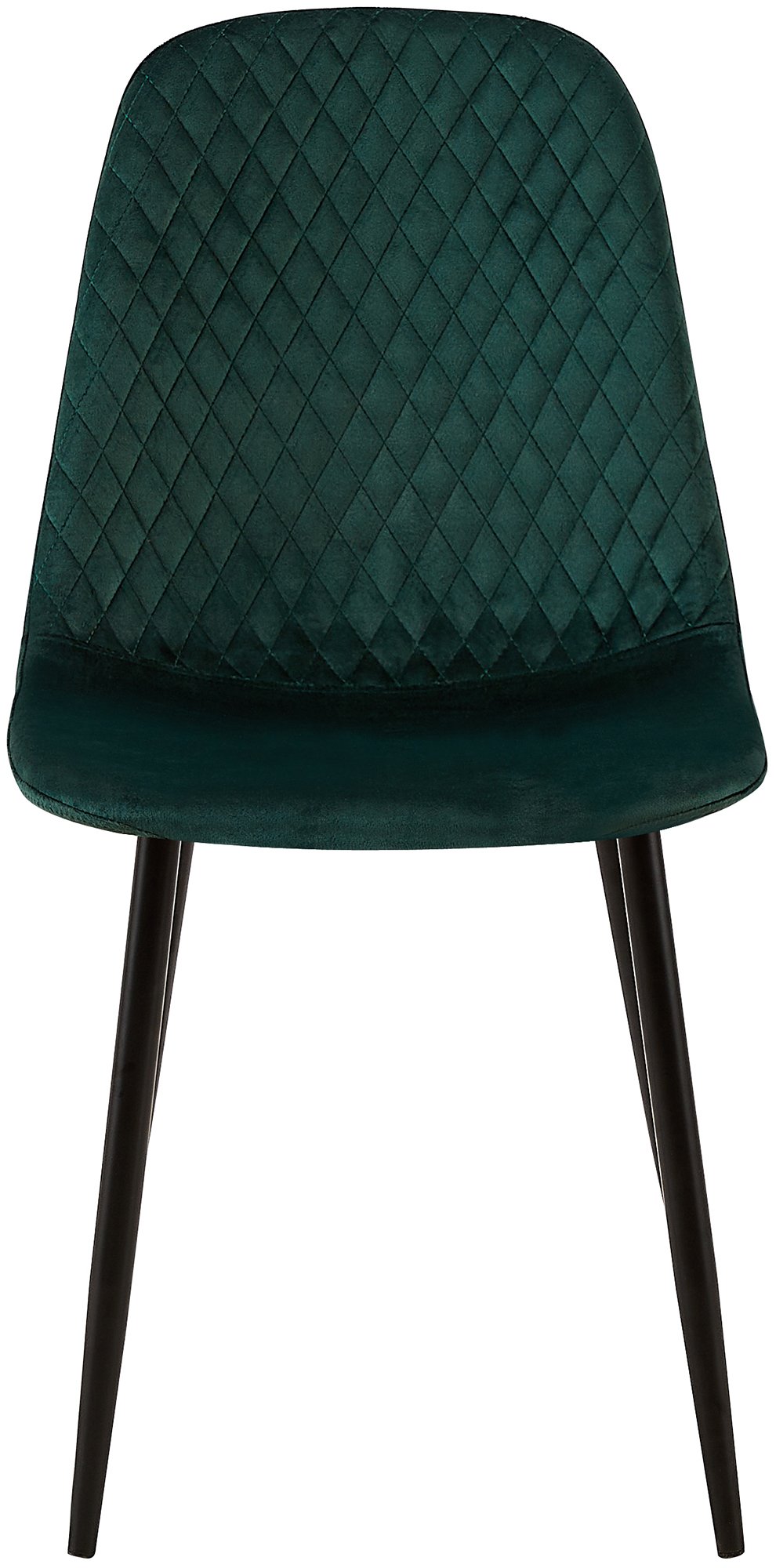 Set de 4 sillas de comedor Giverny en tela o terciopelo