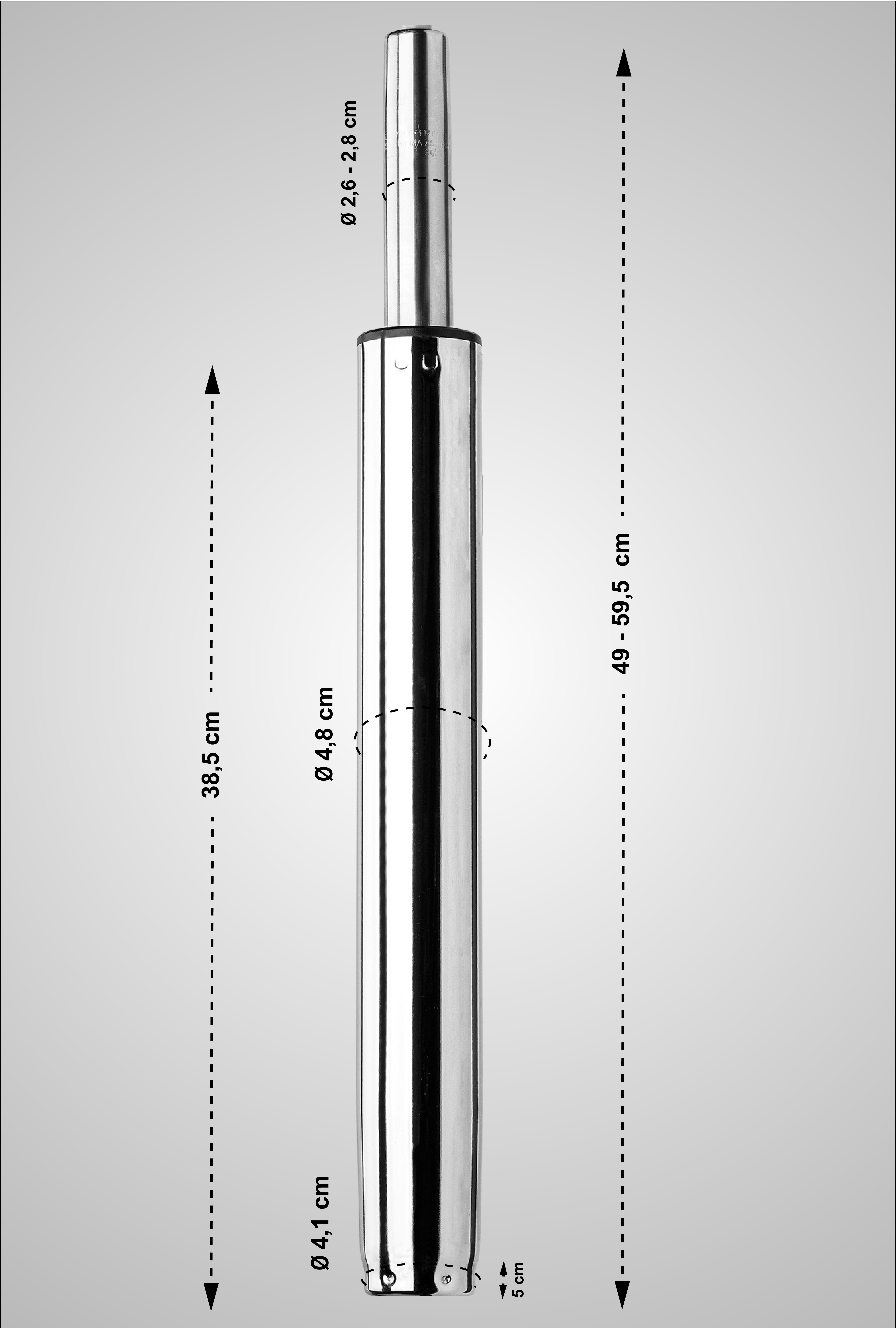 Elevador de gas para taburetes de bar