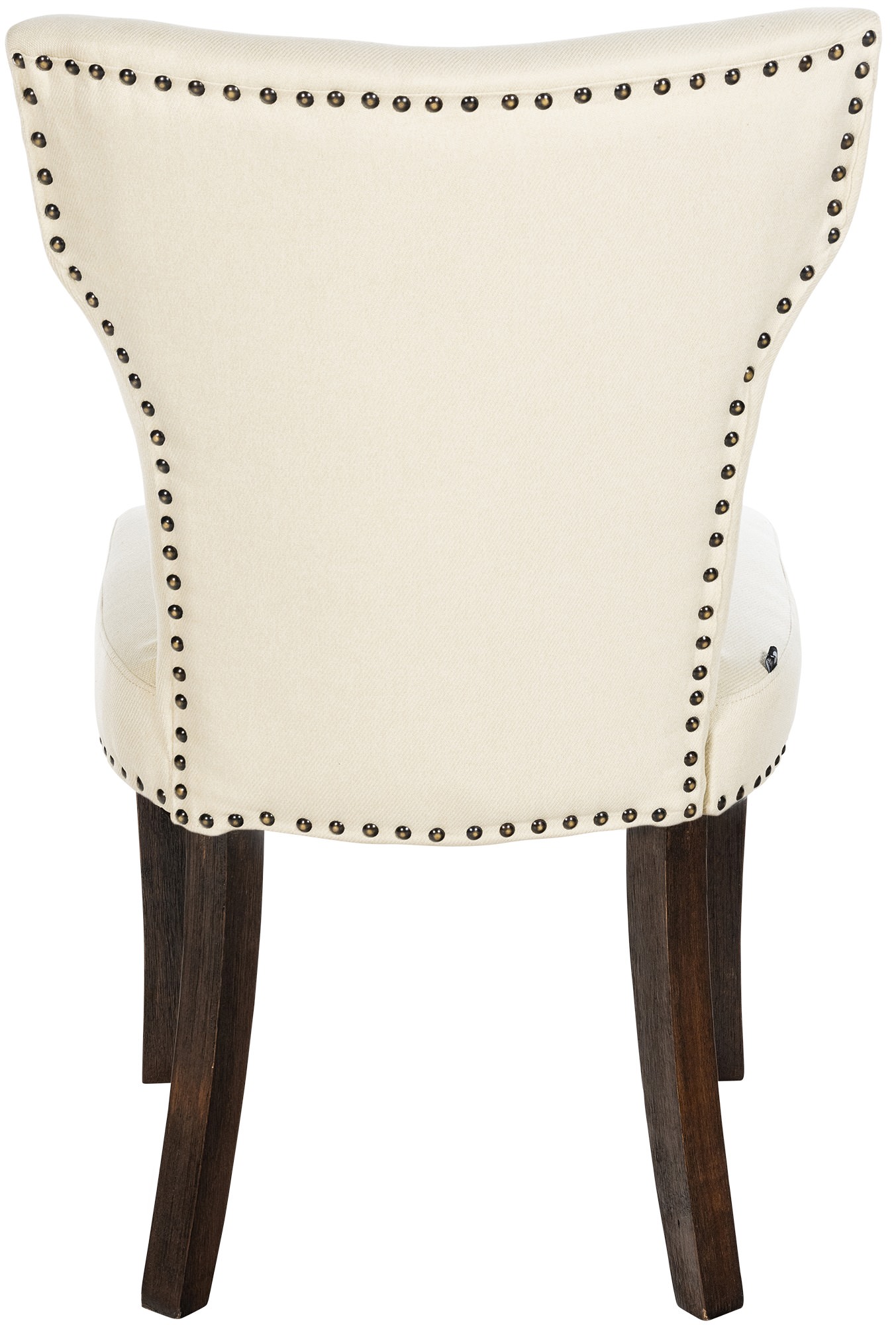 Set de 2 sillas de comedor Zadar en tela