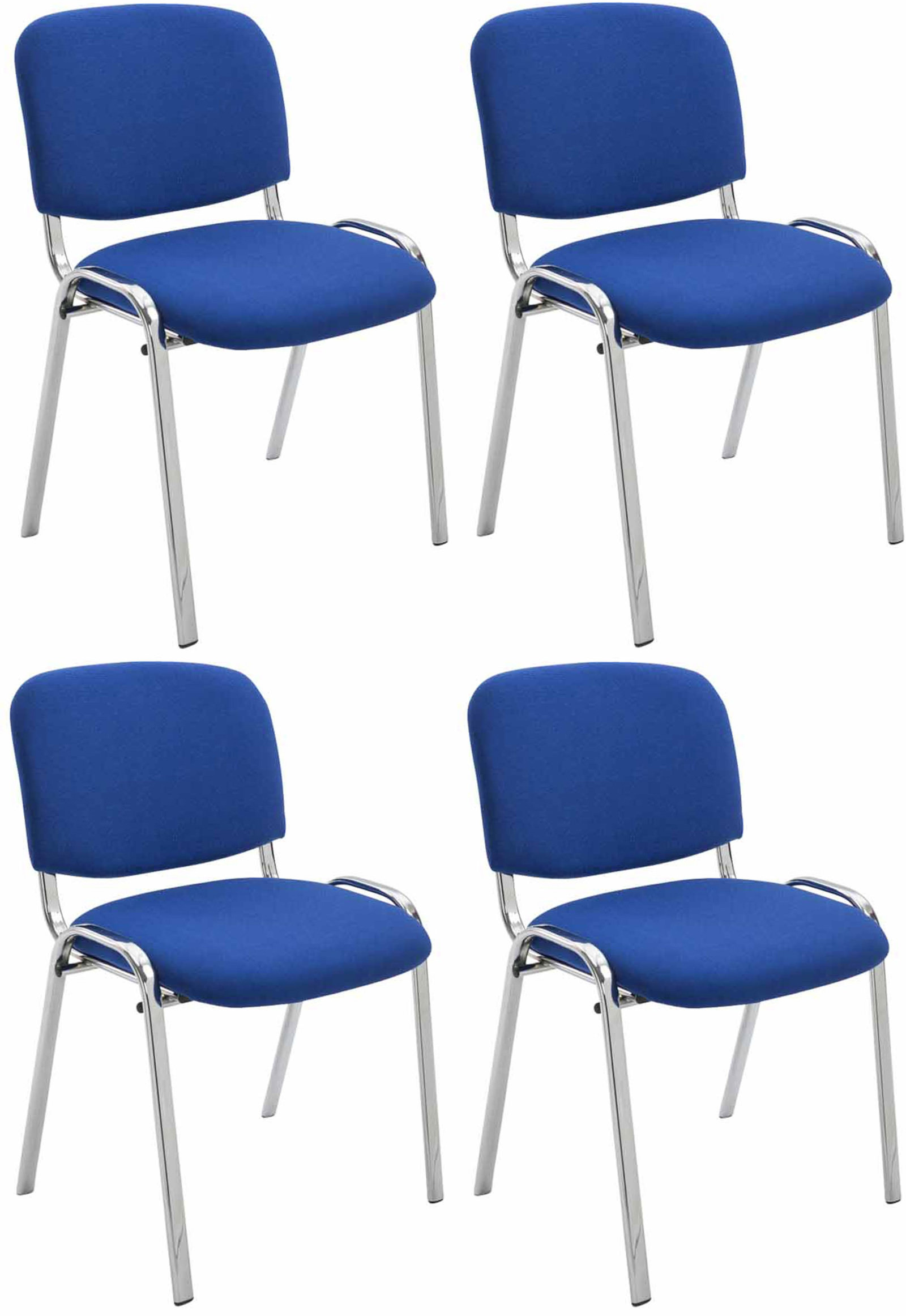 Set de 4 sillas Confidente Ken Chrom