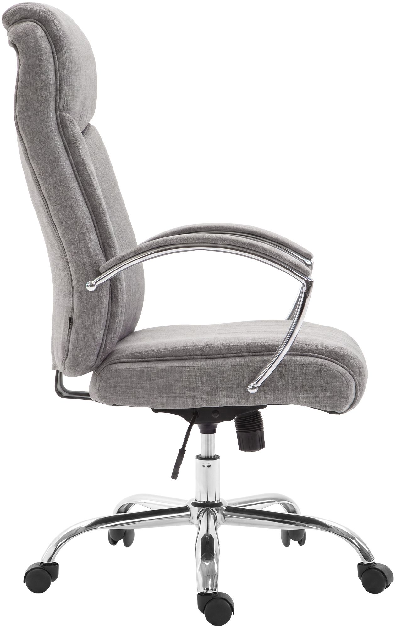 Silla de oficina Arlen tapizada en tela