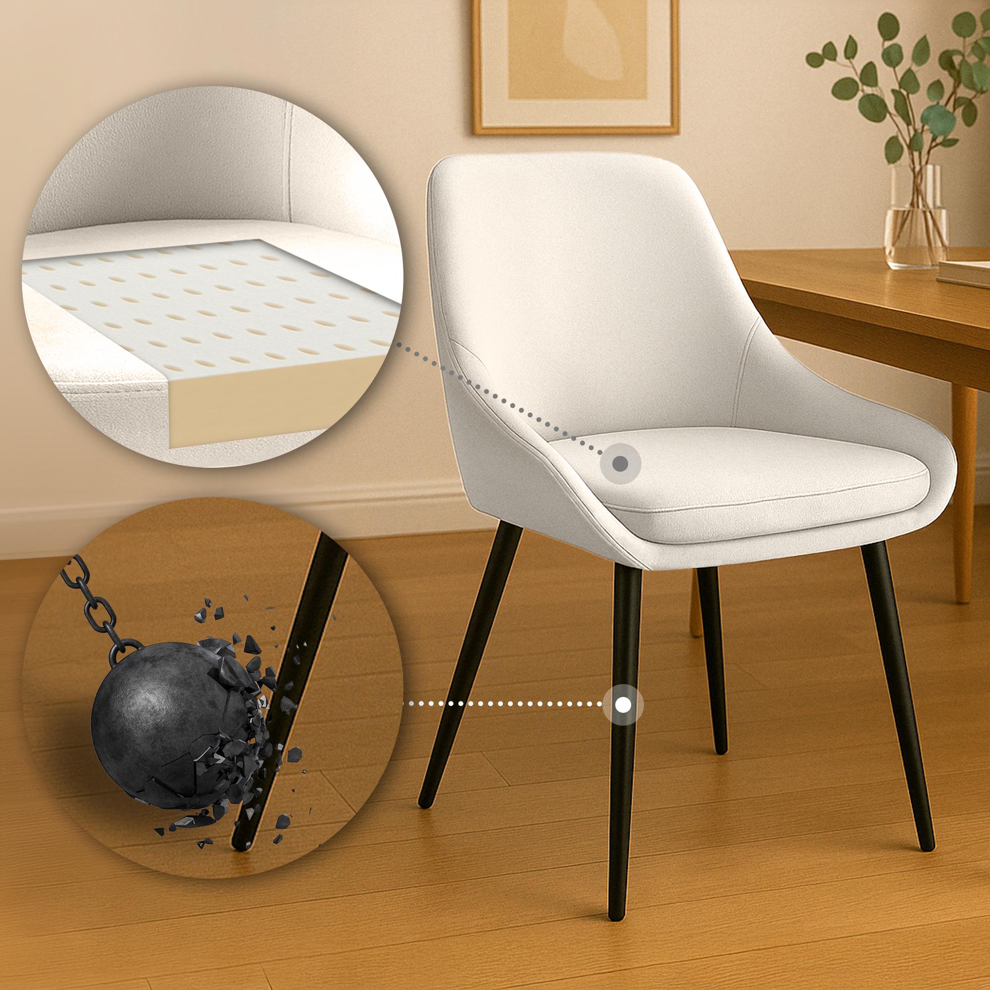 Silla de comedor Elmira Terciopelo