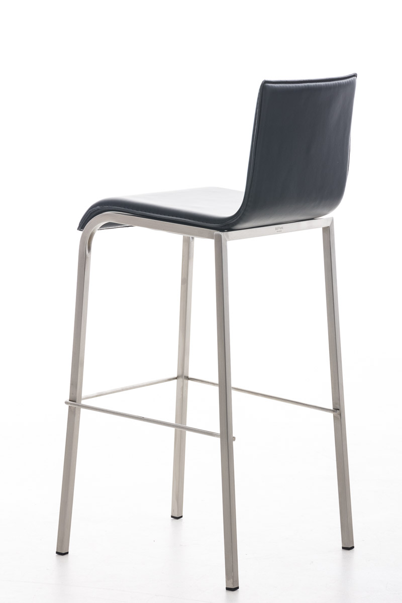 Taburete Avola con Base de Acero Inoxidable