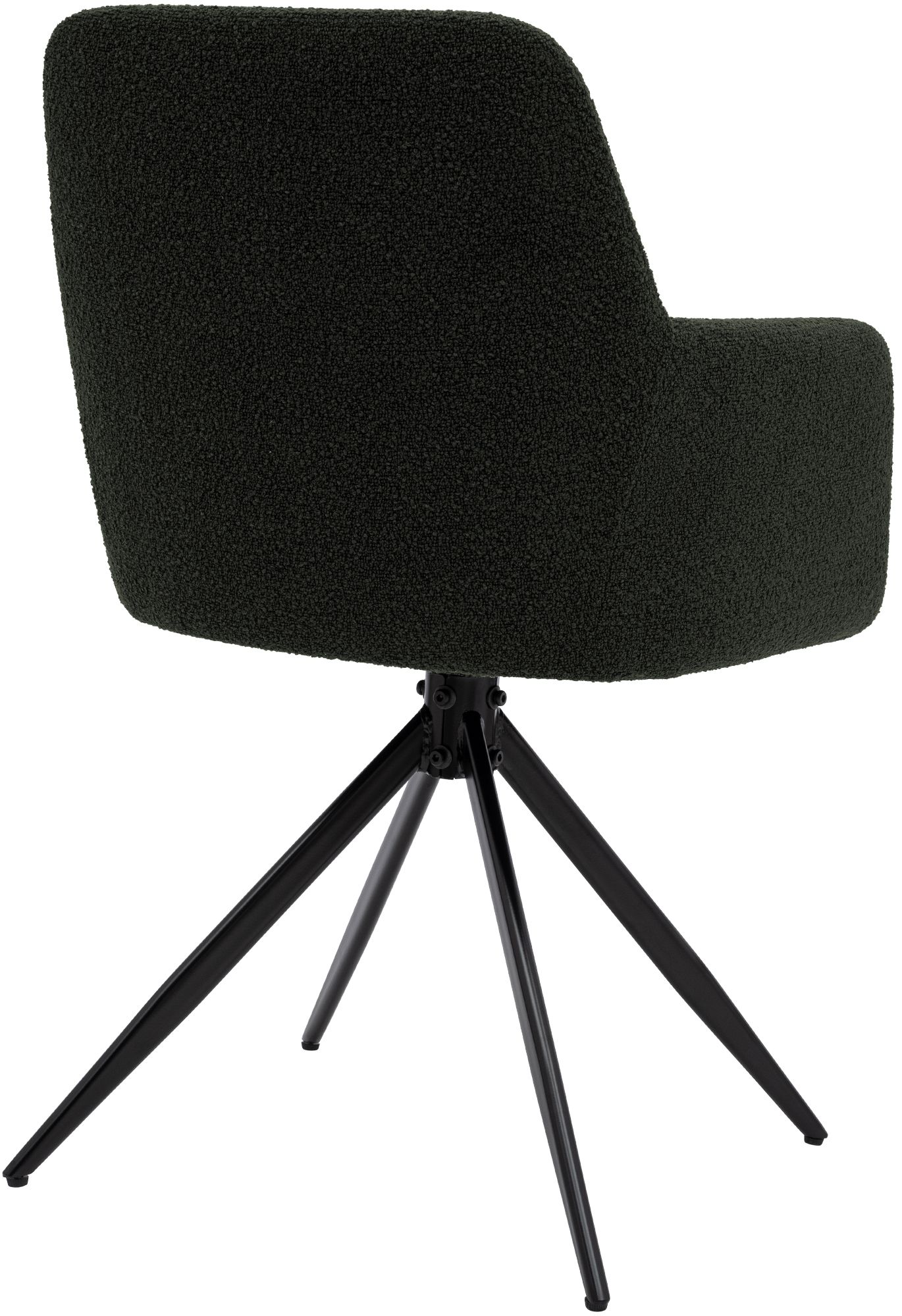 Silla de Comedor Olema de Tejido de Peluche