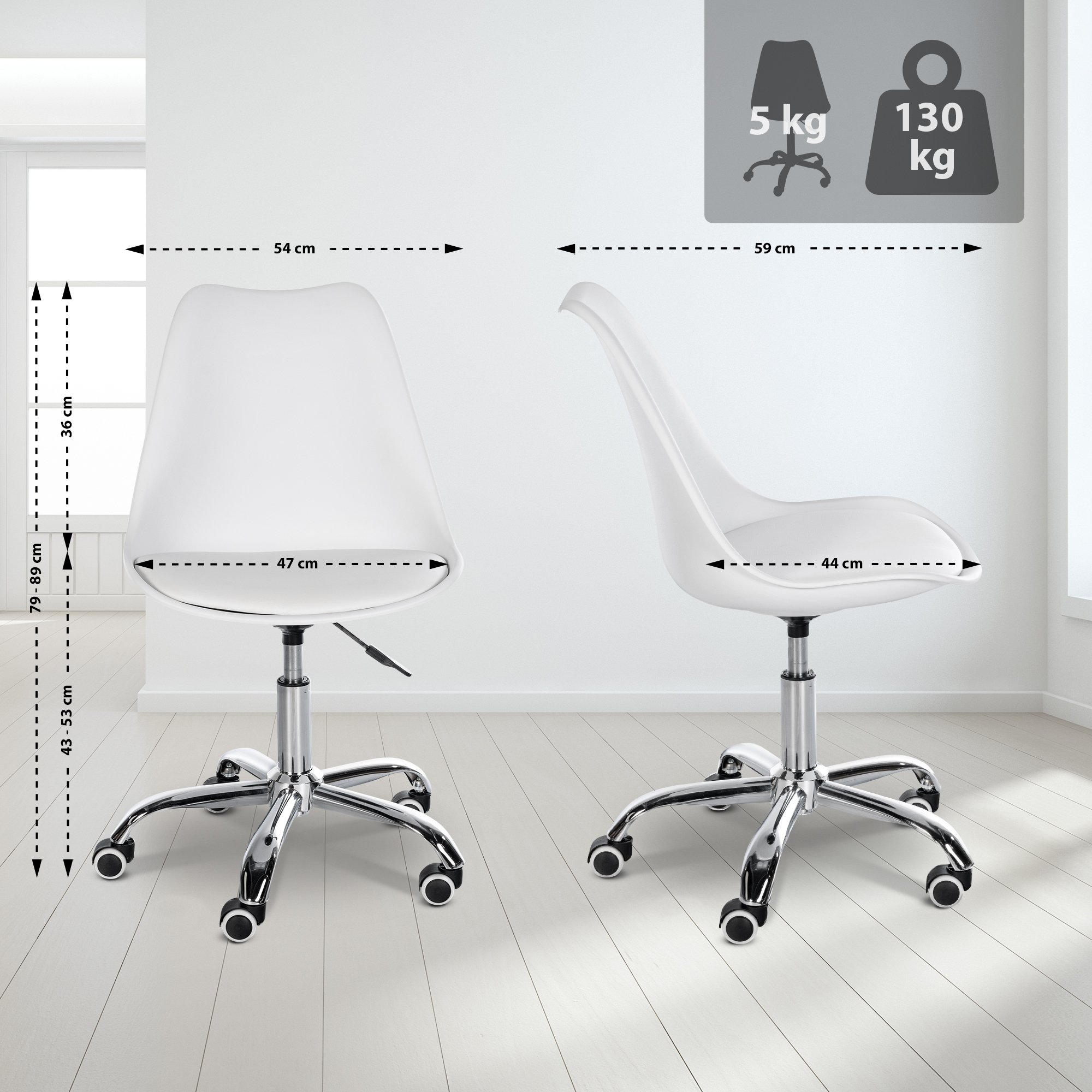 Taburete de trabajo Laflin