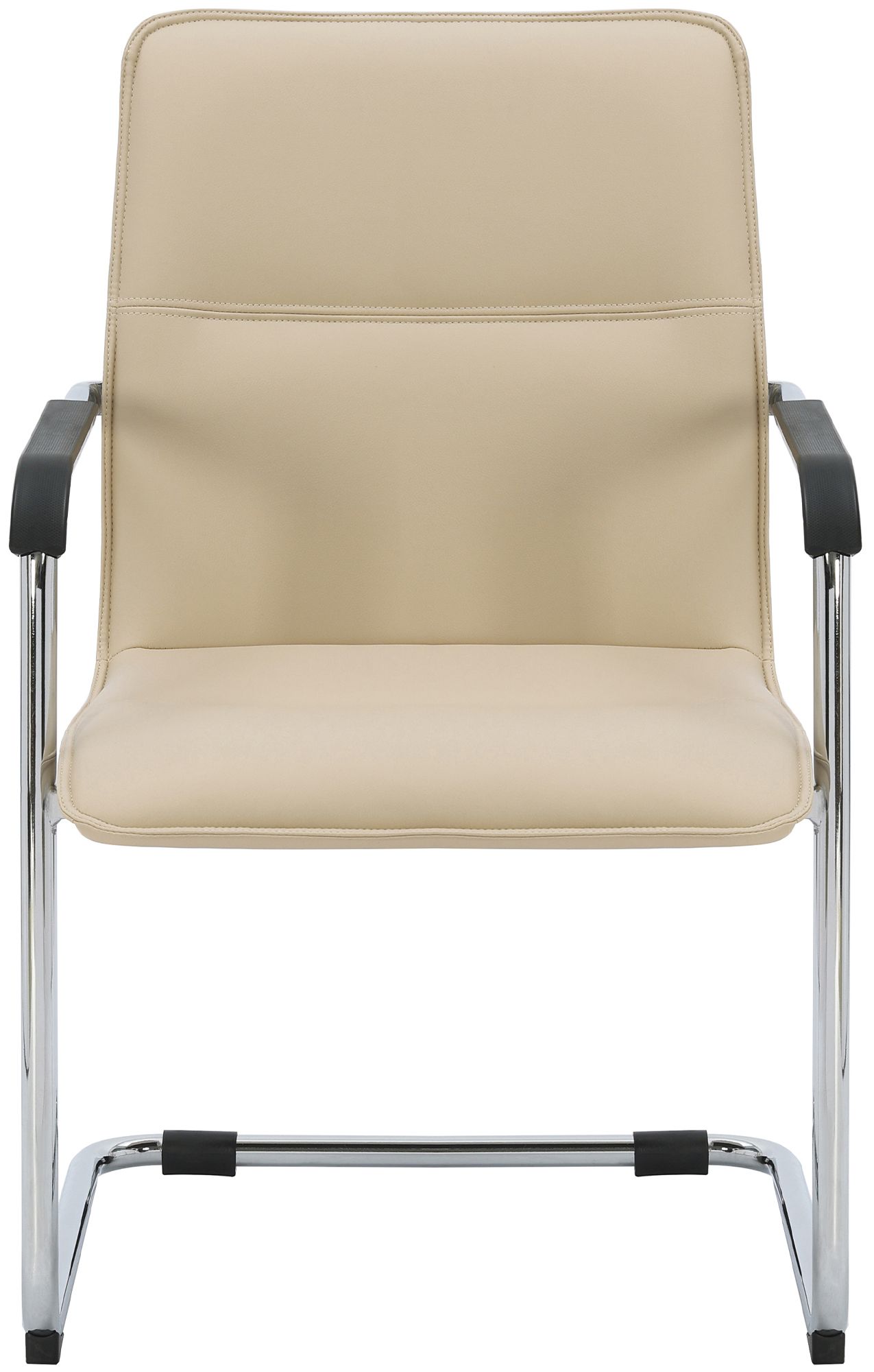 Silla voladiza Seattle de piel sintetica