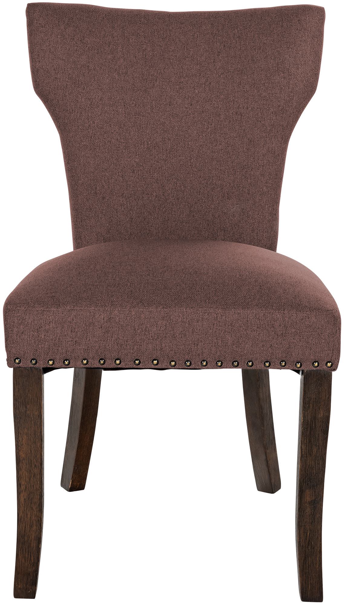 Set de 2 sillas de comedor Zadar en tela