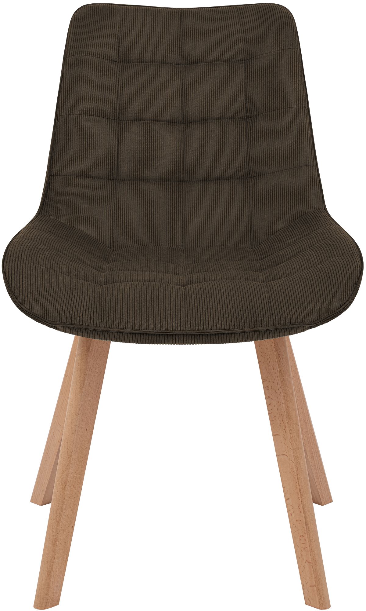 Silla de comedor Brook de pana