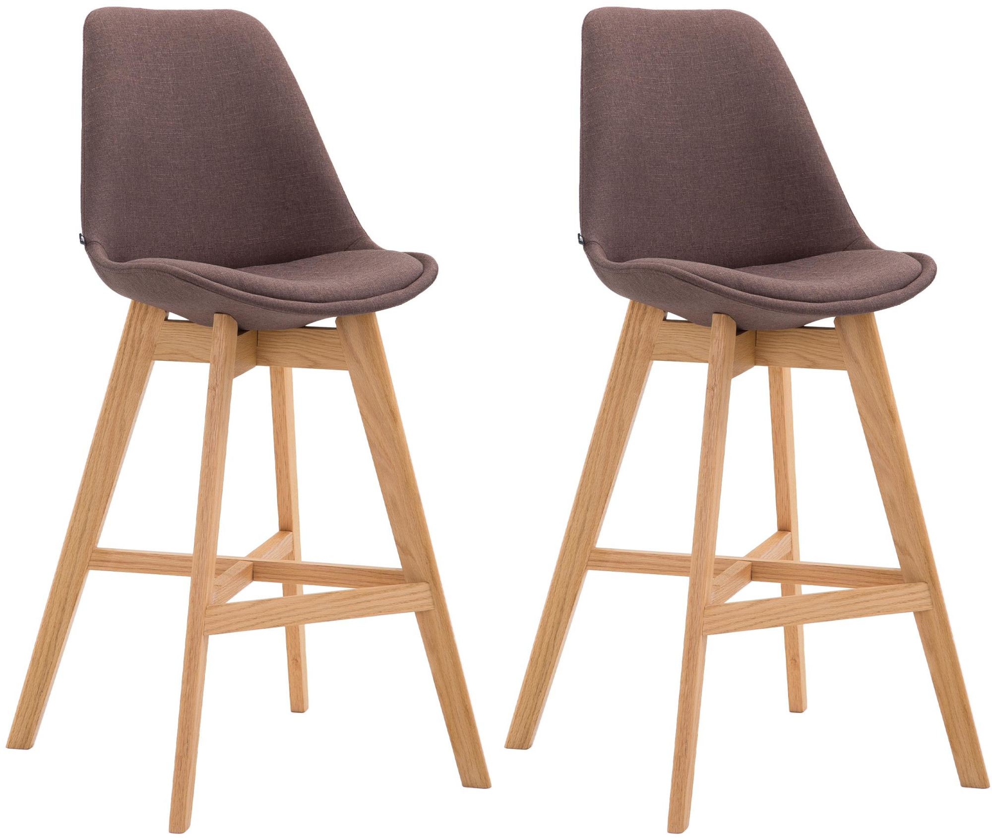 Set 2x Taburete Cannes en Tela