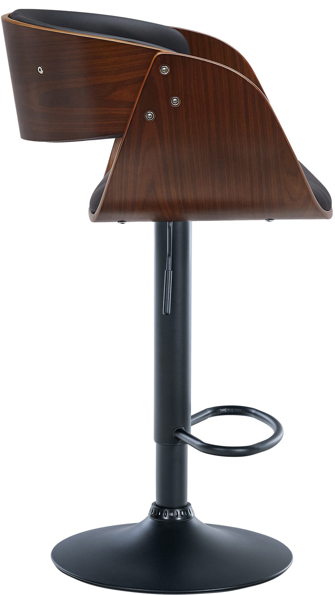 Set de 2 Taburetes de bar Portmore en polipiel