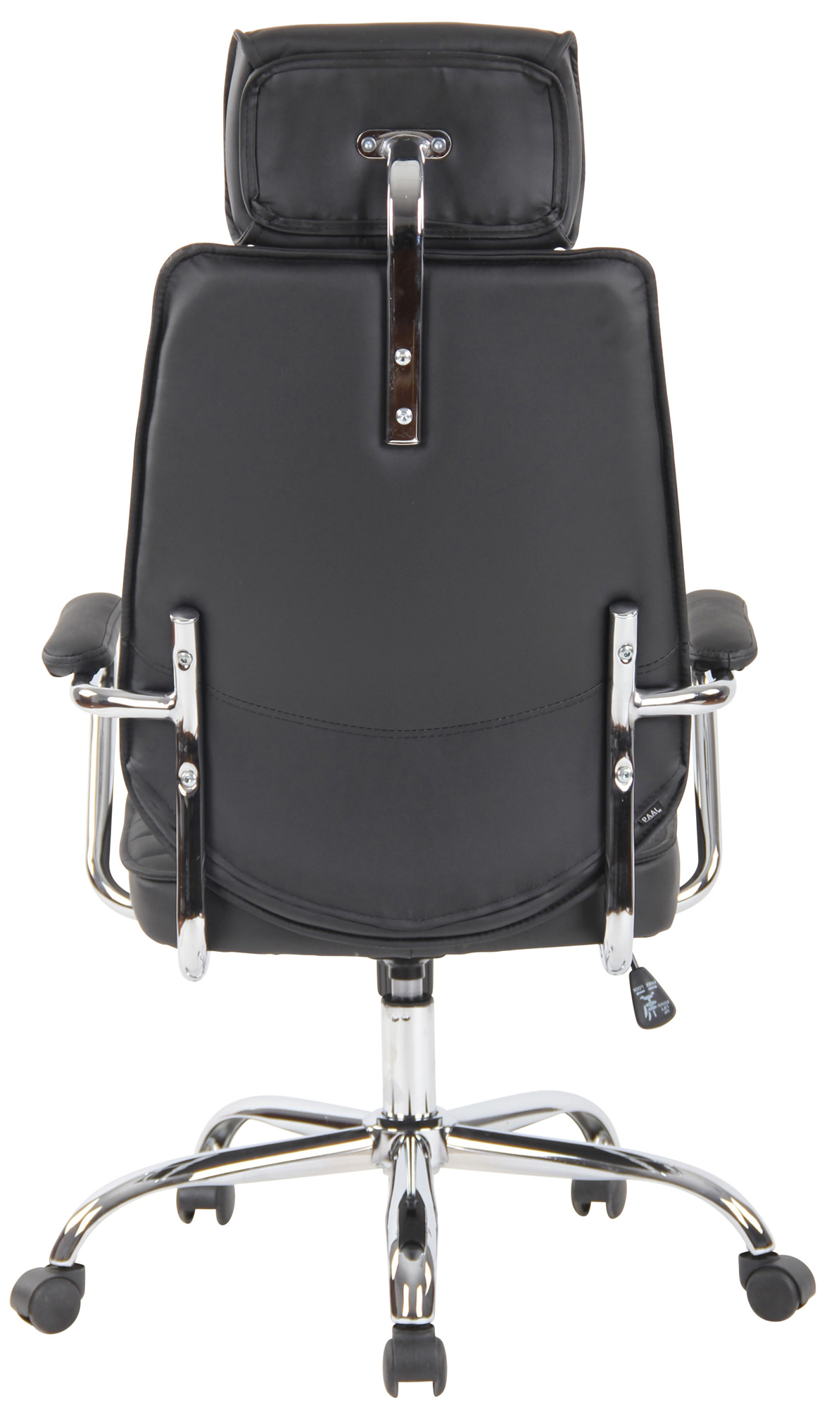 Silla de oficina Rako de cuero auténtico