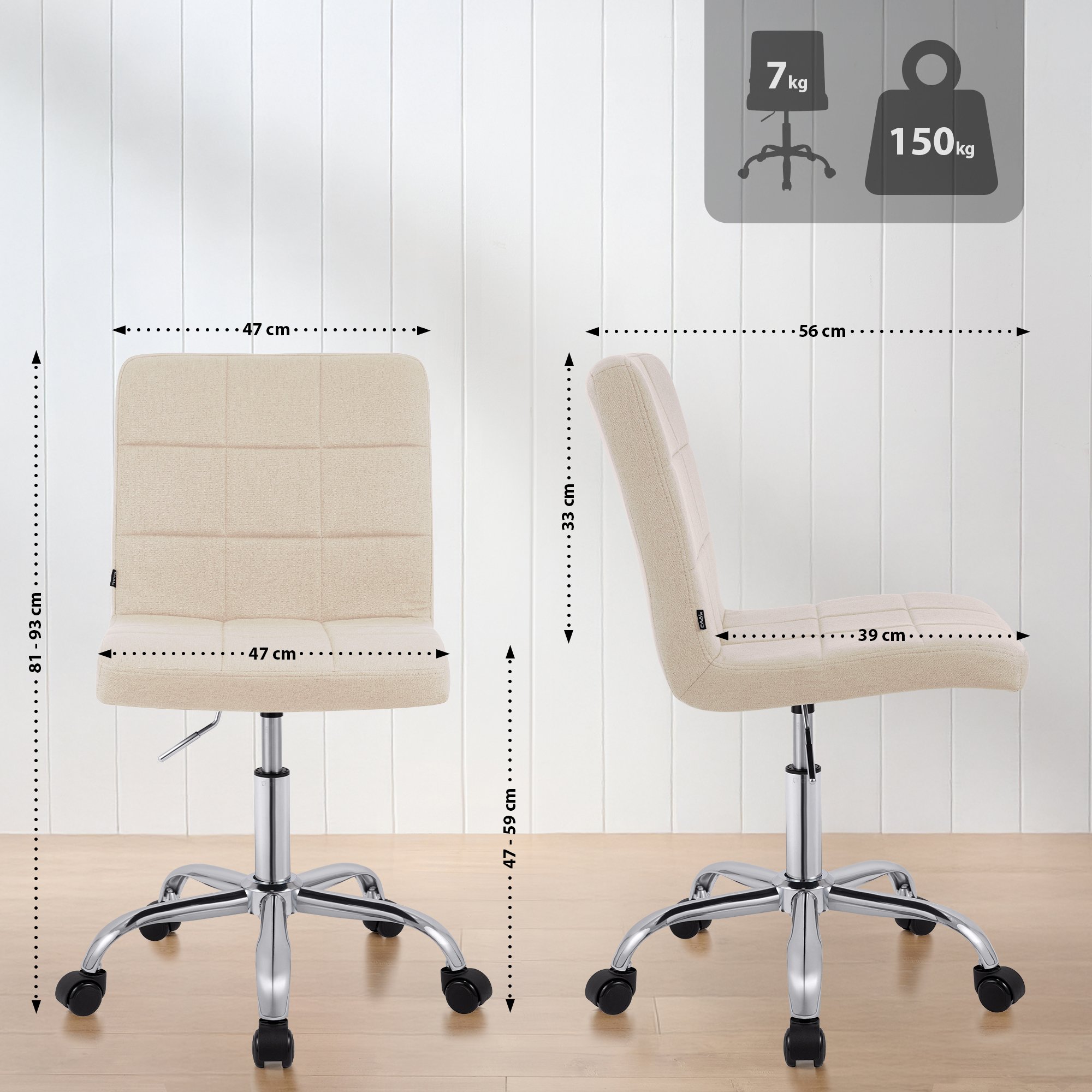 Taburete de trabajo Darfield
