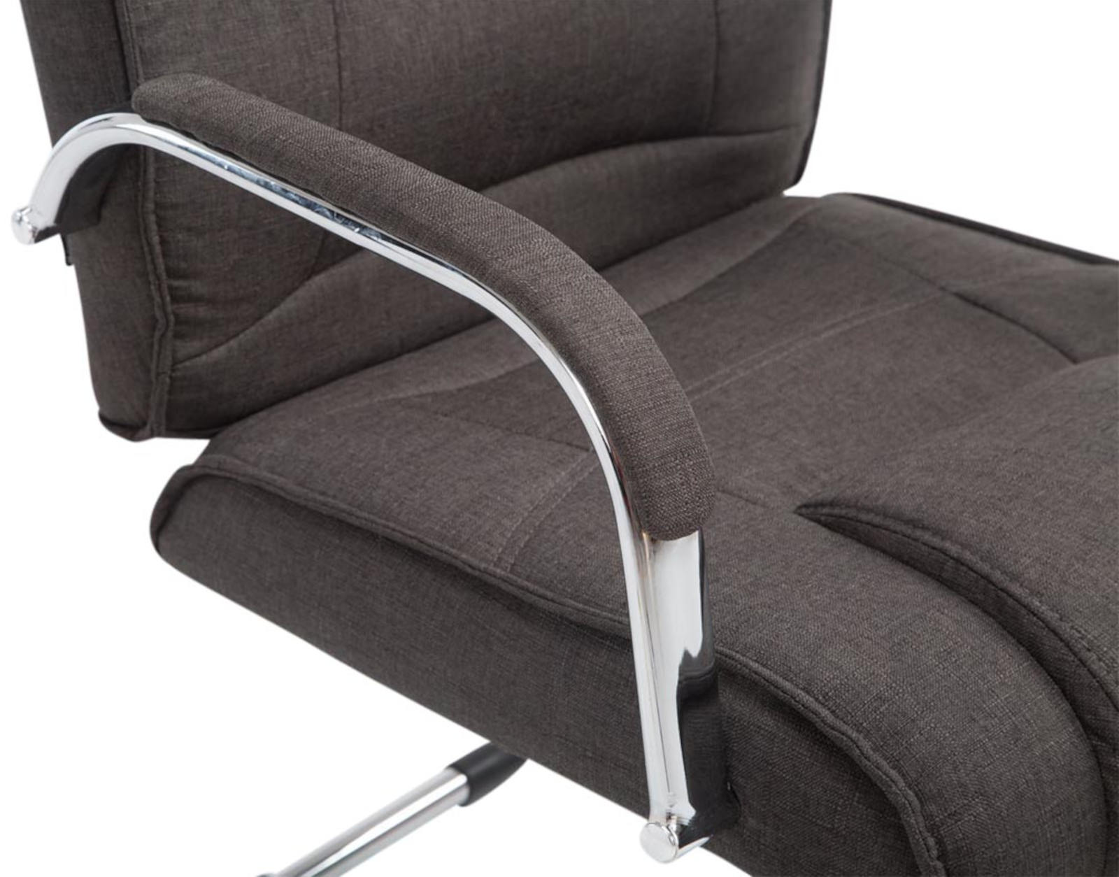 Set de 2 sillas cantilever XXL Attila en tela