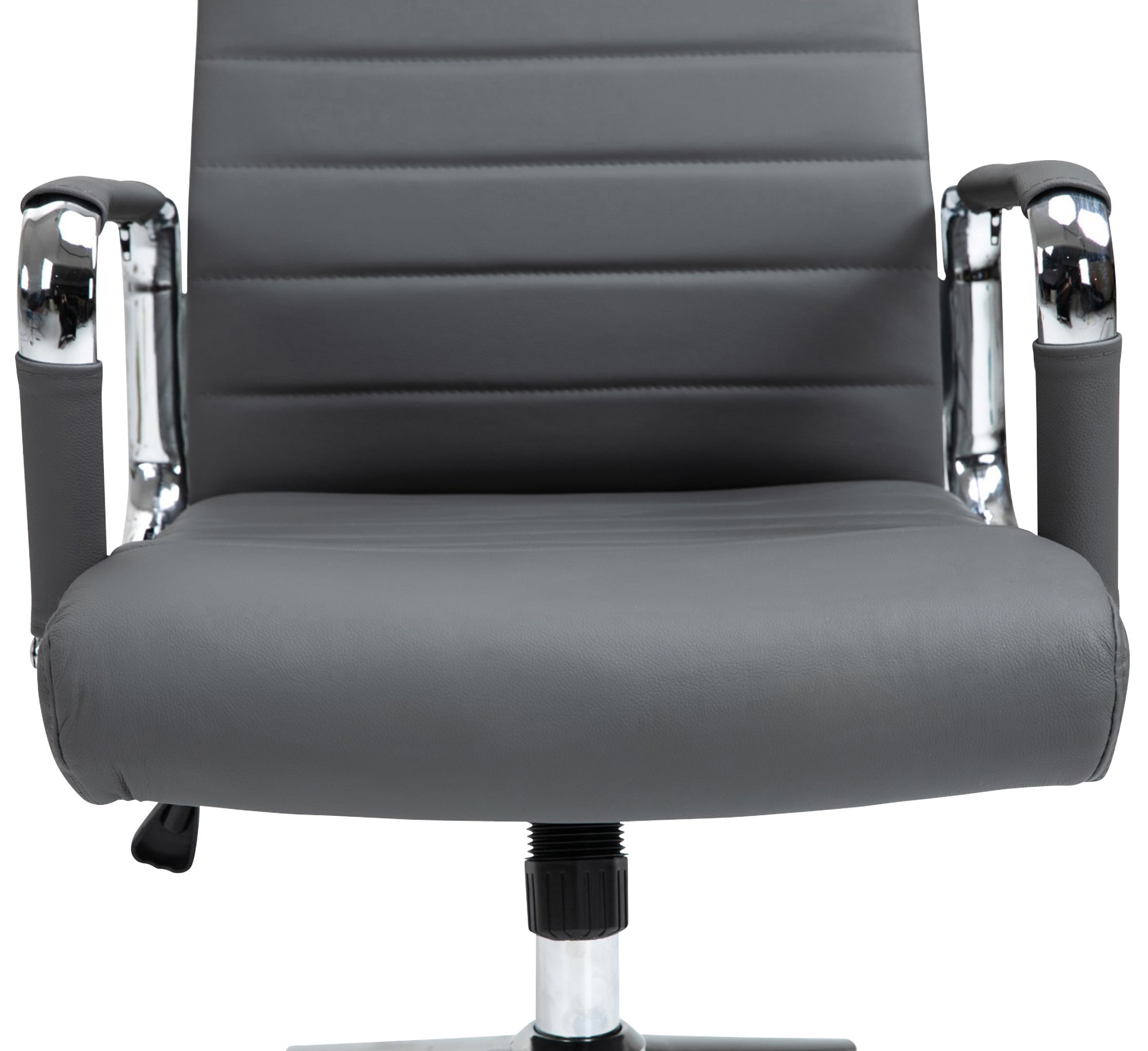 Silla de oficina Kolumbus de cuero auténtico