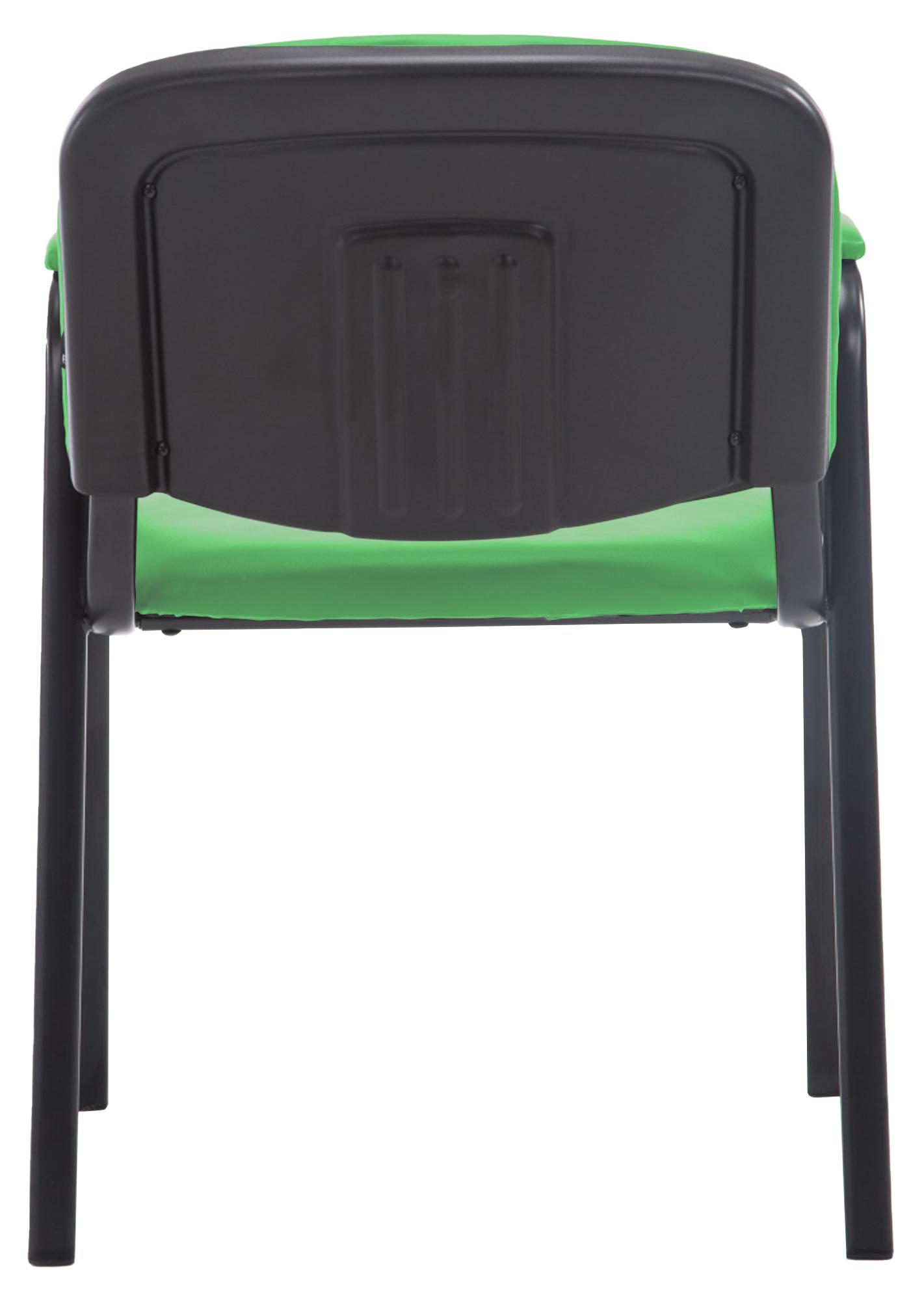 Silla apilable Ken Pro de polipiel