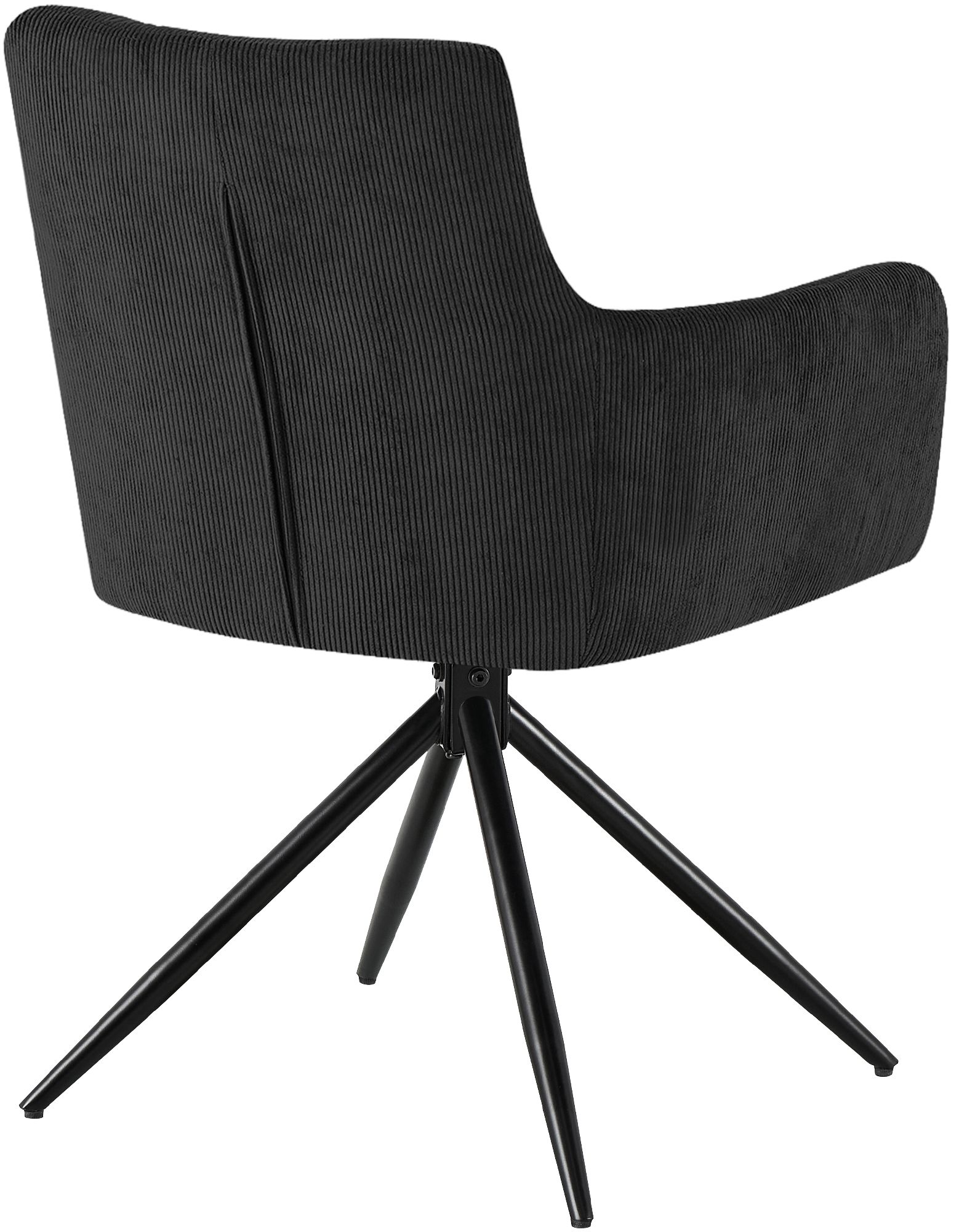 Silla de comedor Jonah de pana
