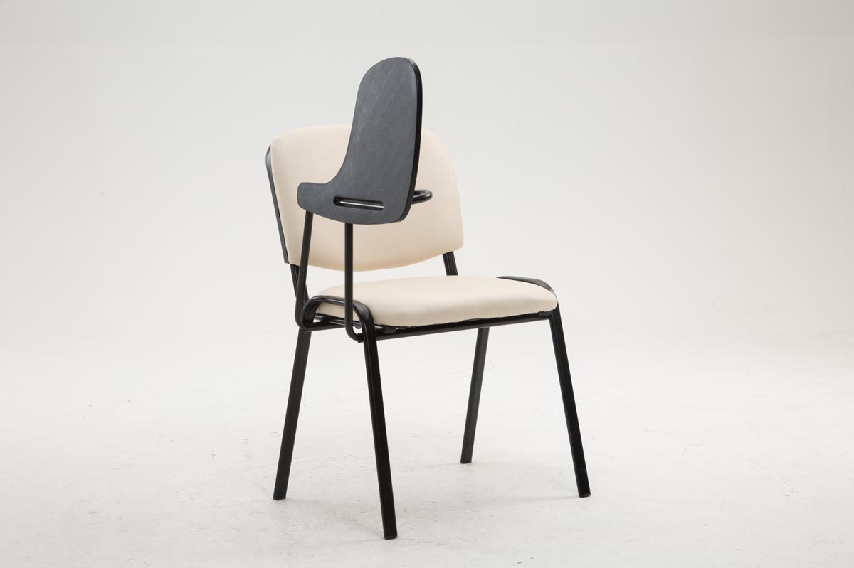 silla conferencia Ken con mesa plegable