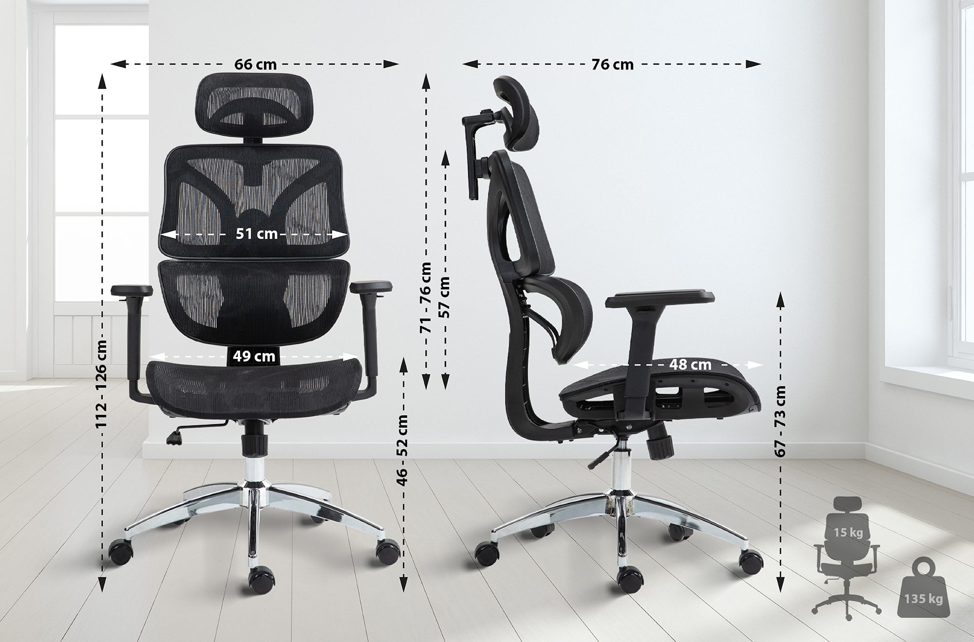 Silla de oficina Deshler