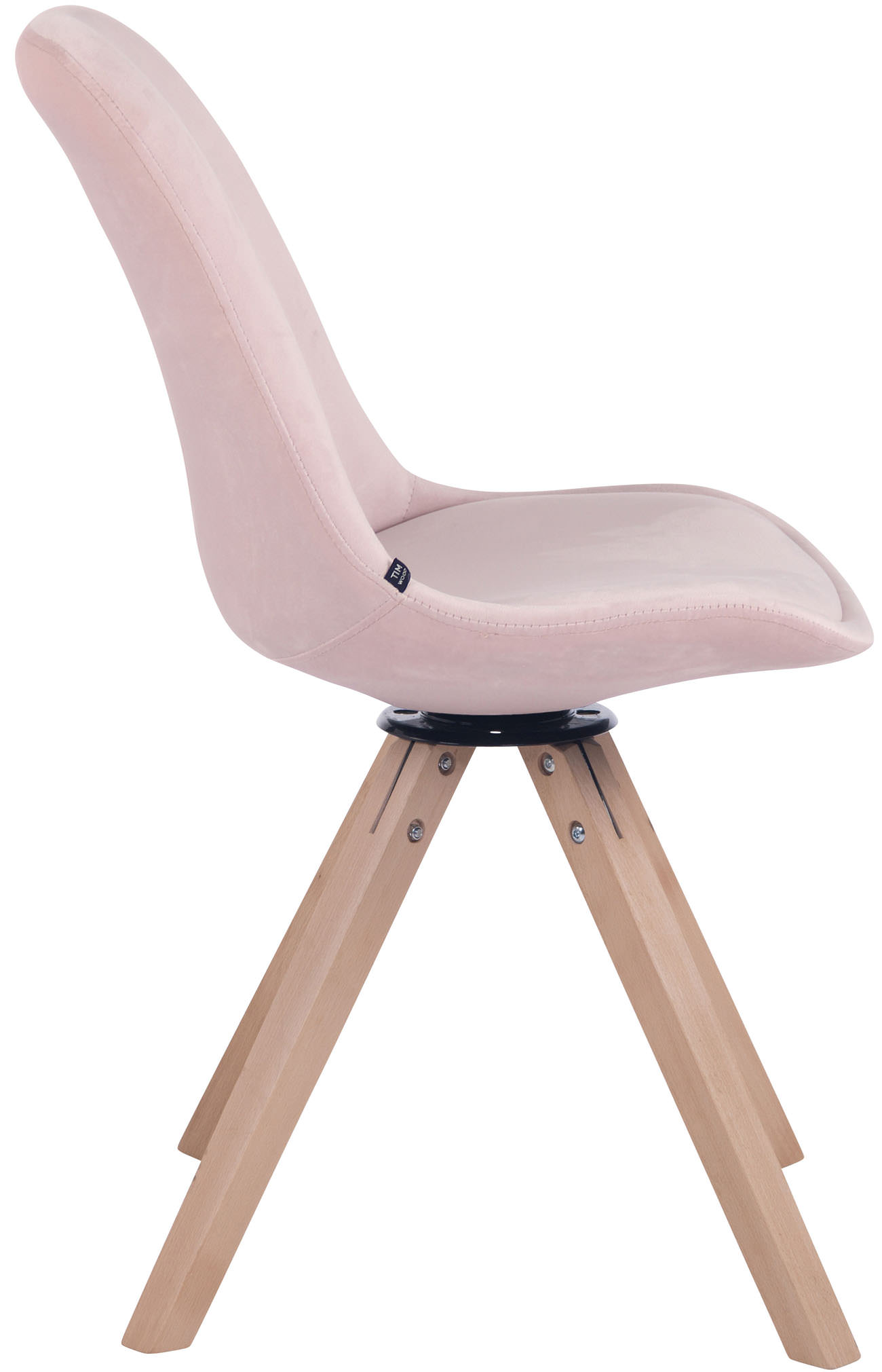 Silla Troyes Square En Terciopelo
