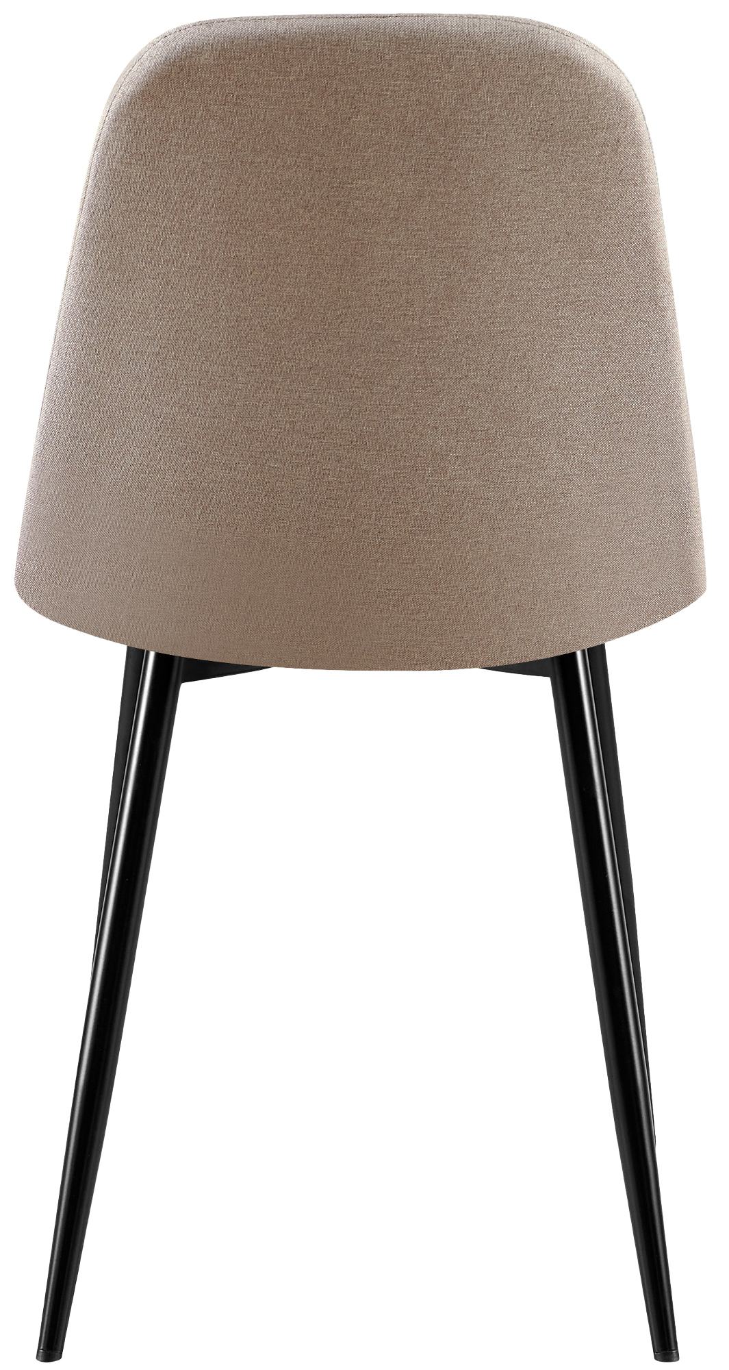 Set de 4 sillas de comedor Giverny en tela o terciopelo