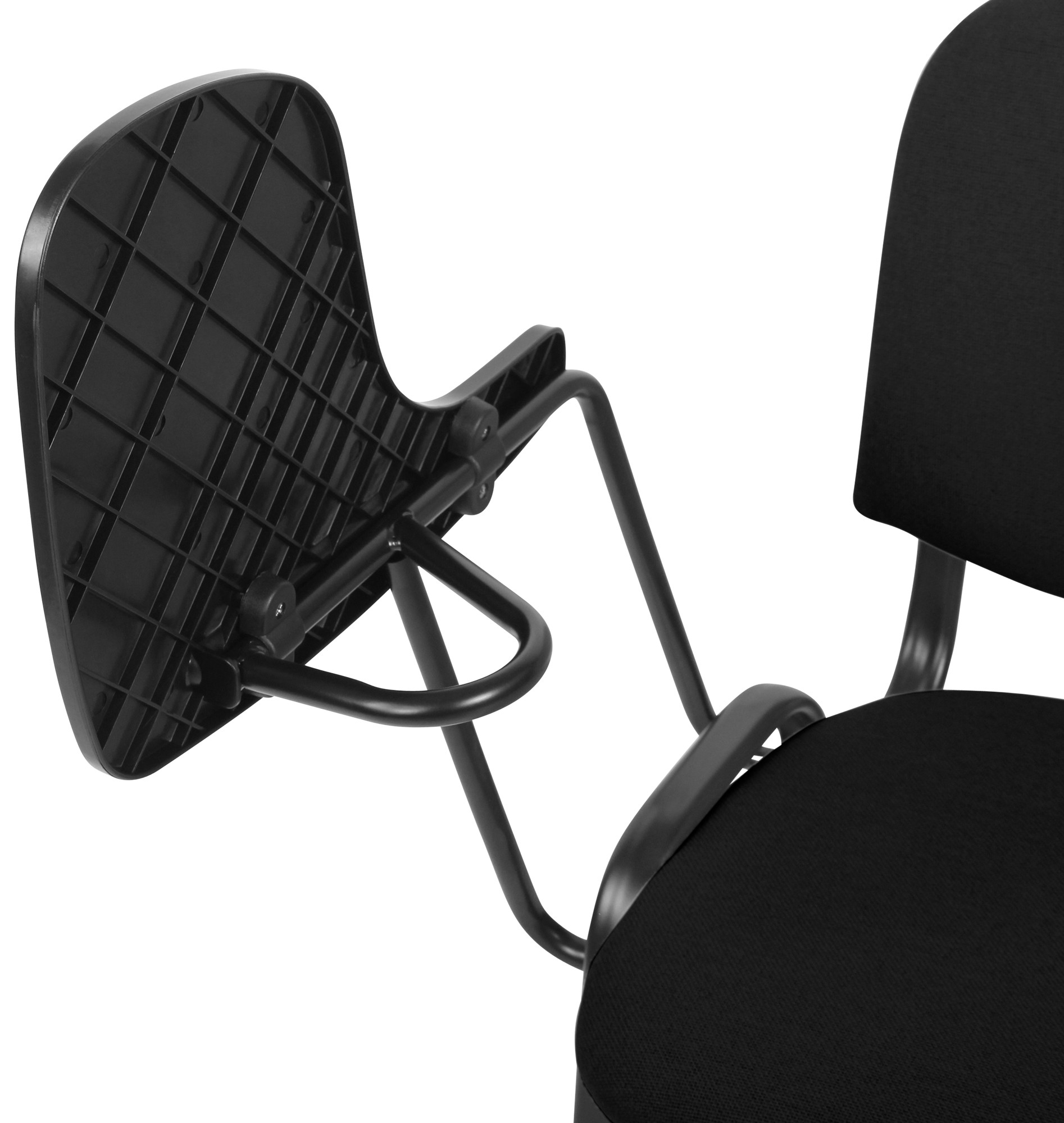 Silla Ken XL con mesa plegable Negro