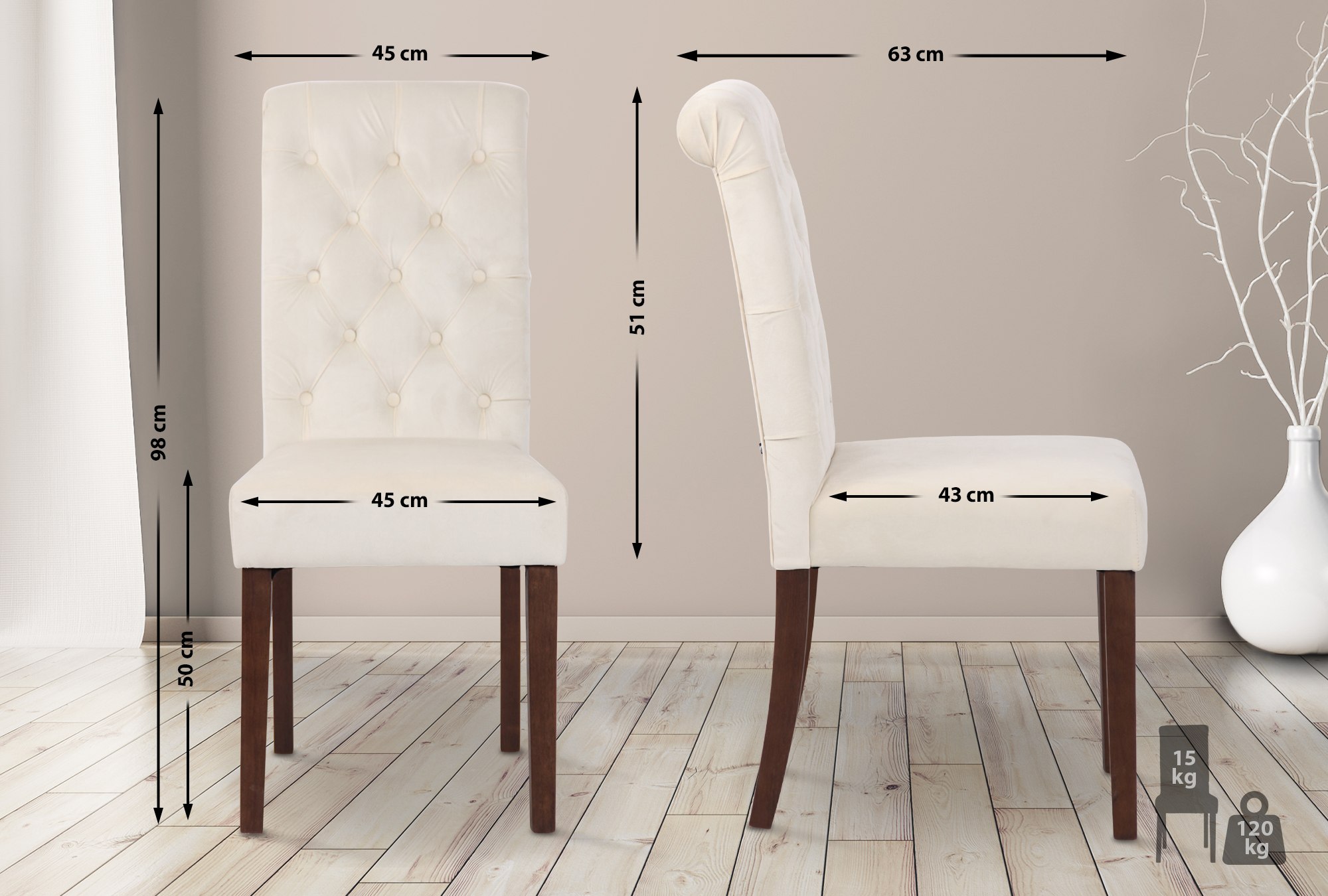 Silla de comedor Lisburn