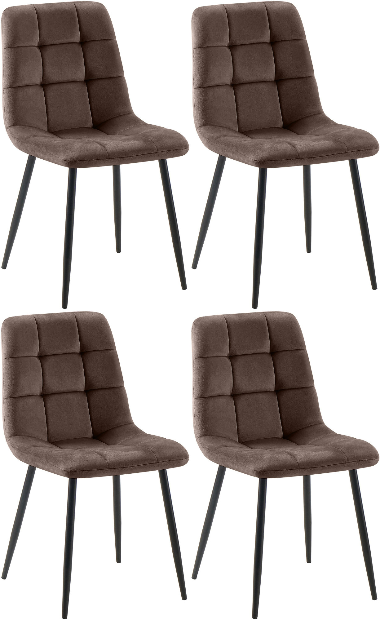 Lote de 4 sillas de comedor Tilde