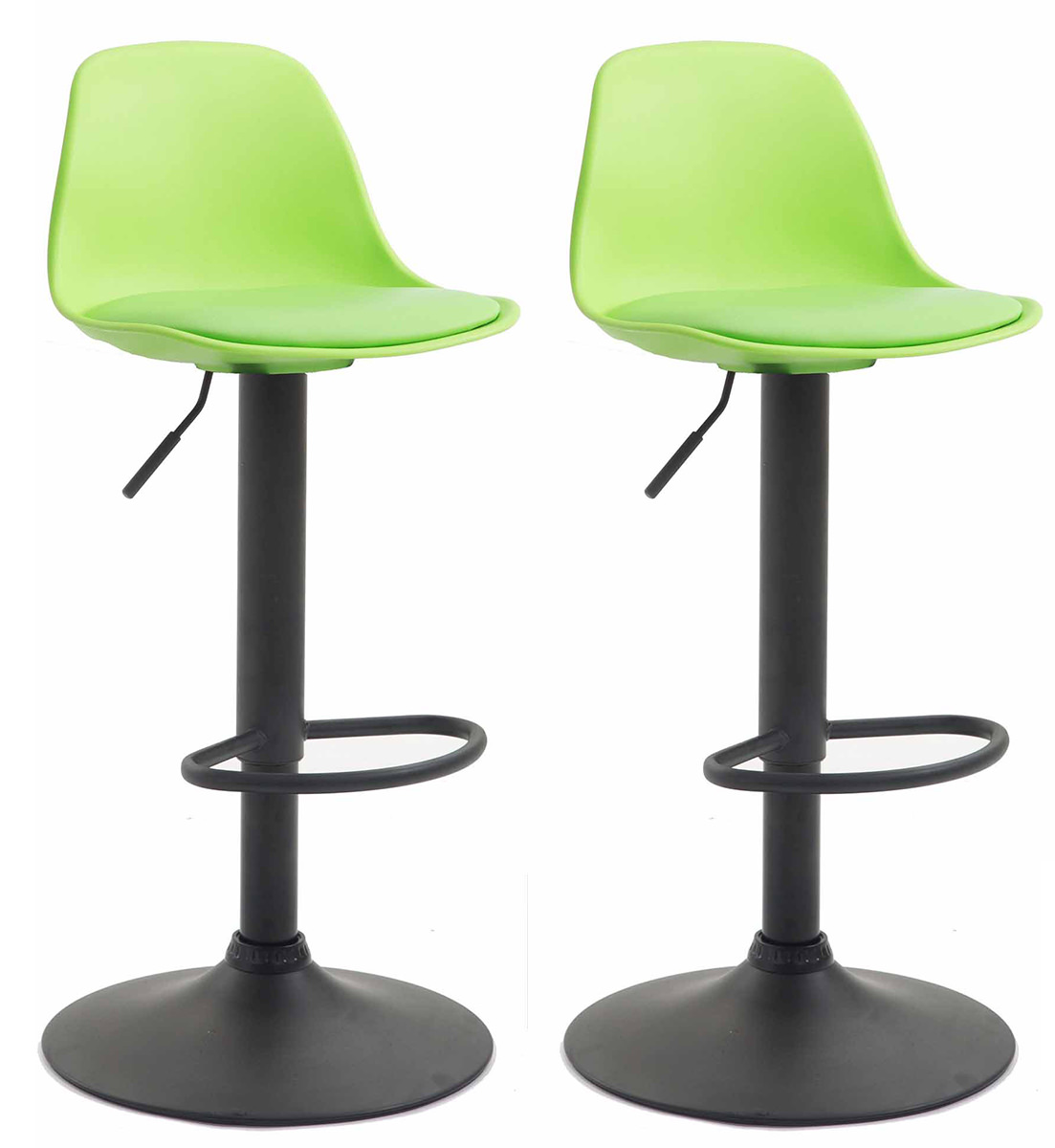 Set De 2 Taburetes Kiel En Polipropileno