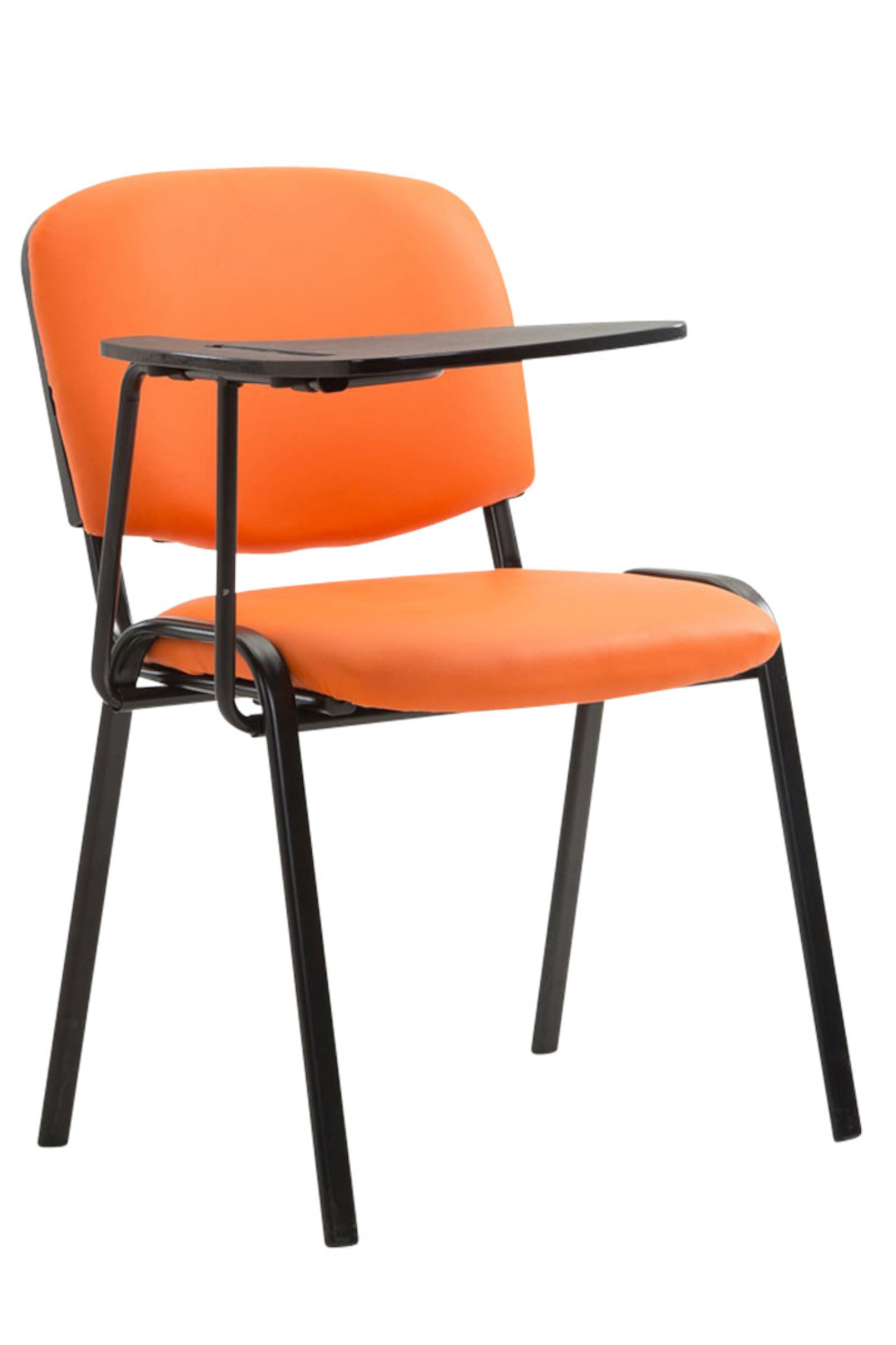 Set de 4 sillas confidente Ken con mesa extensible para escritura
