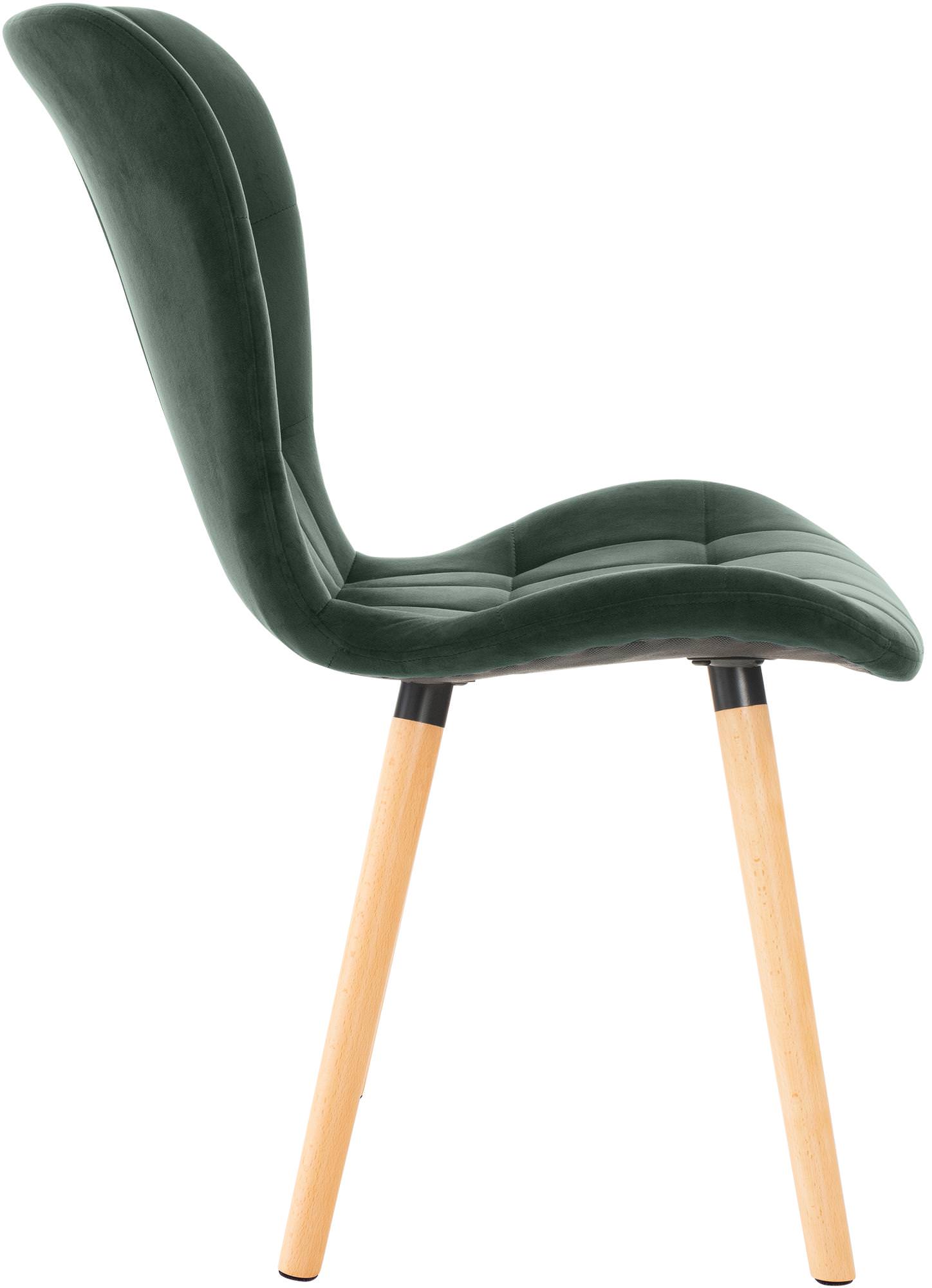 Set de 2 sillas de comedor Elda