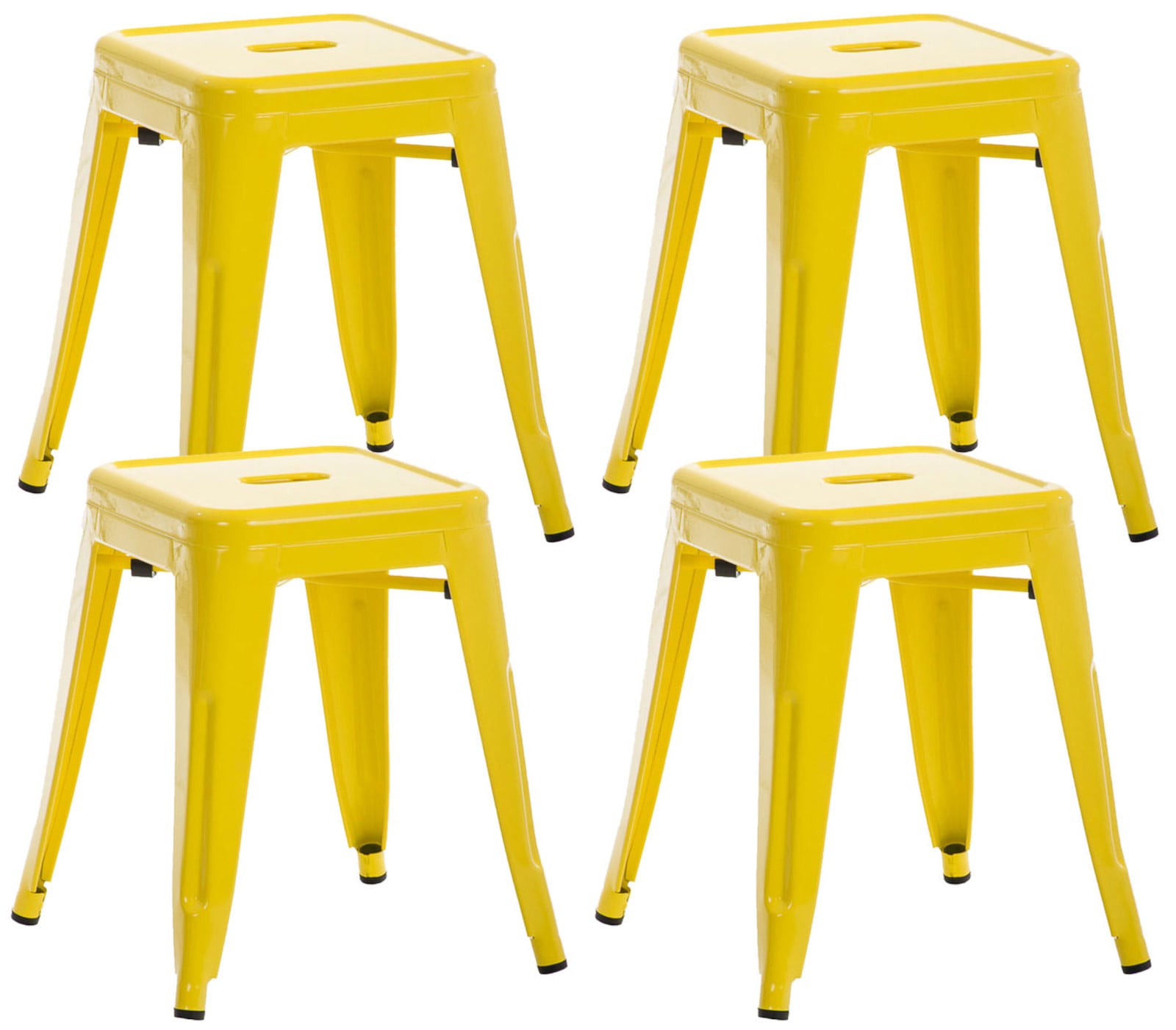 Set De 4 Taburetes Bajos Armin