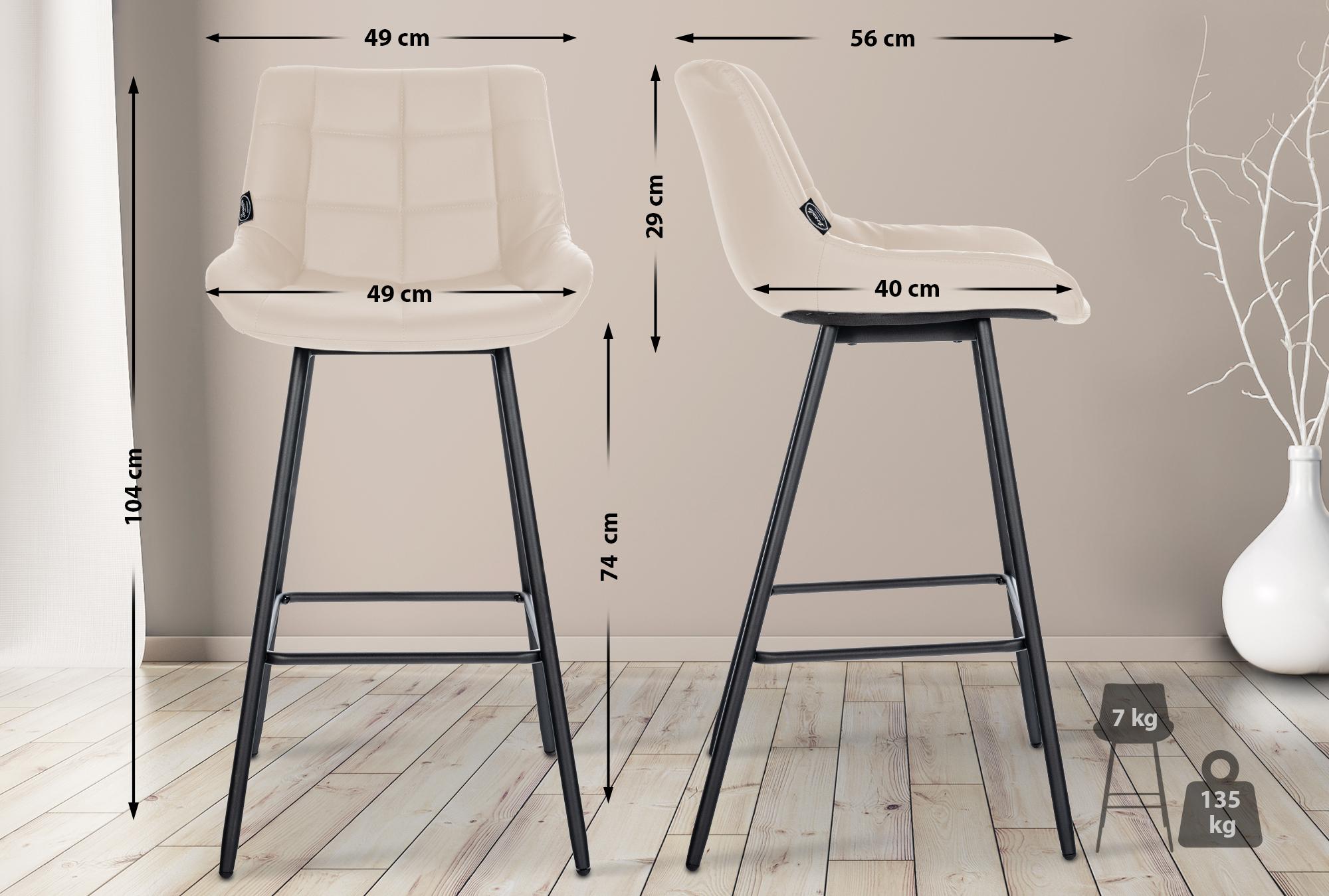 Taburete de bar Weston