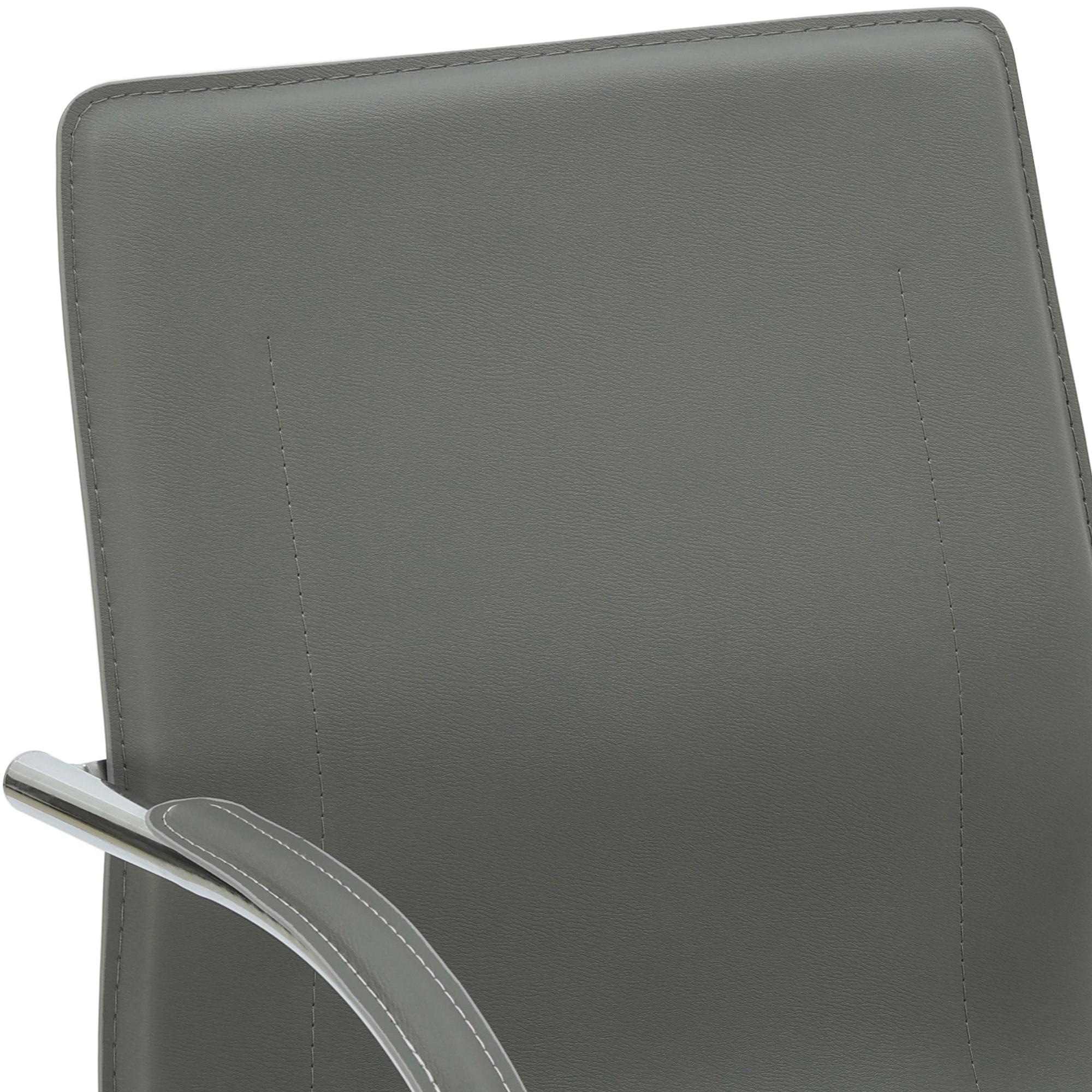 Silla cantilever Noeleen de piel sintetica