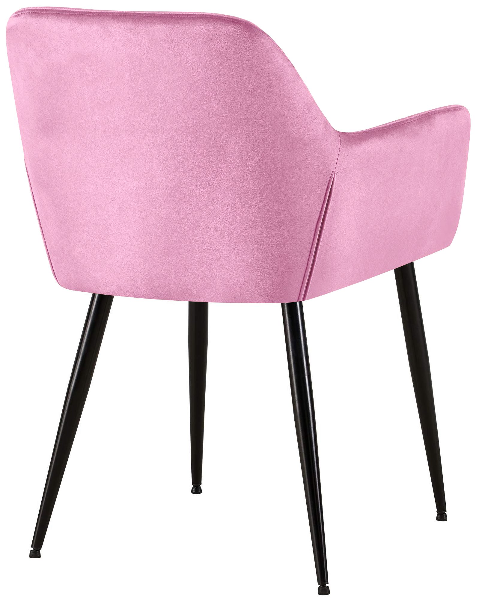 Silla de salón Emia en terciopelo
