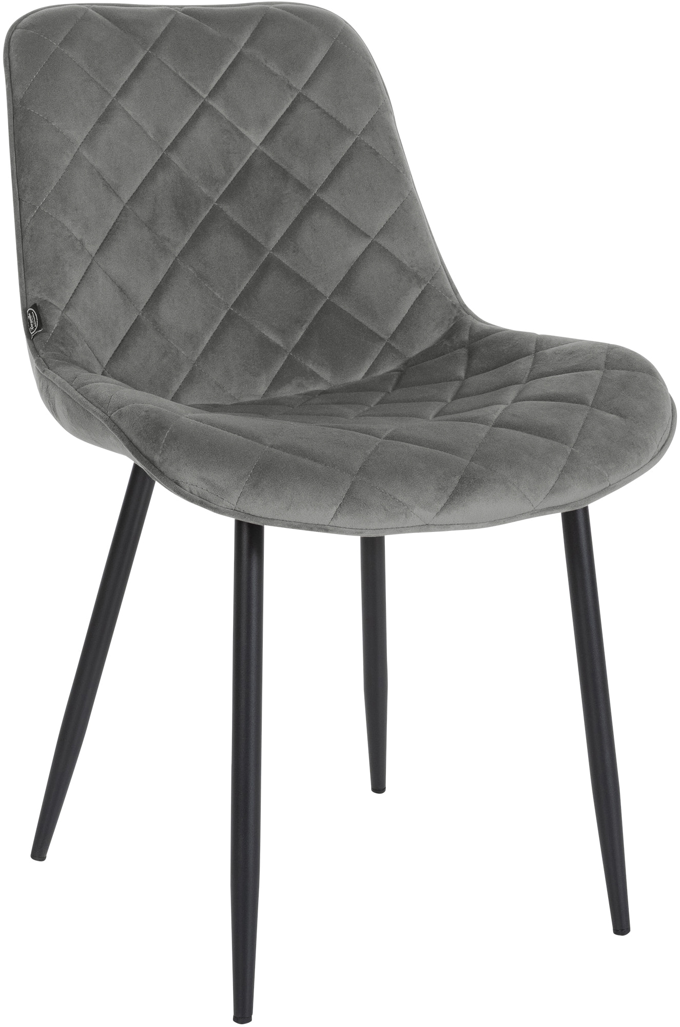 Silla de comedor Springs en terciopelo