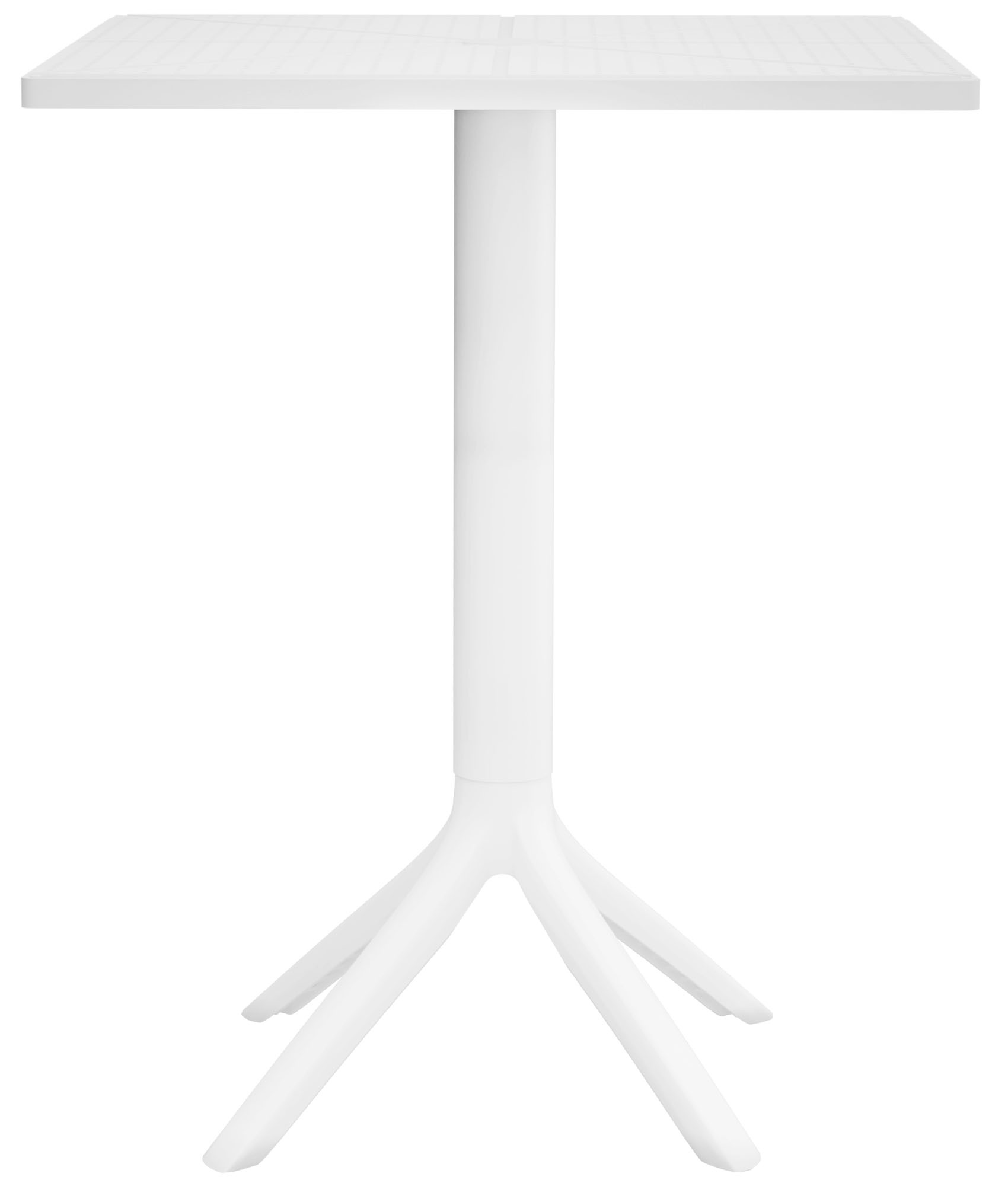Mesa de jardín Nuvela 60 x 60 cm Resistente a la intemperie, a los rayos UV, fácil de limpiar