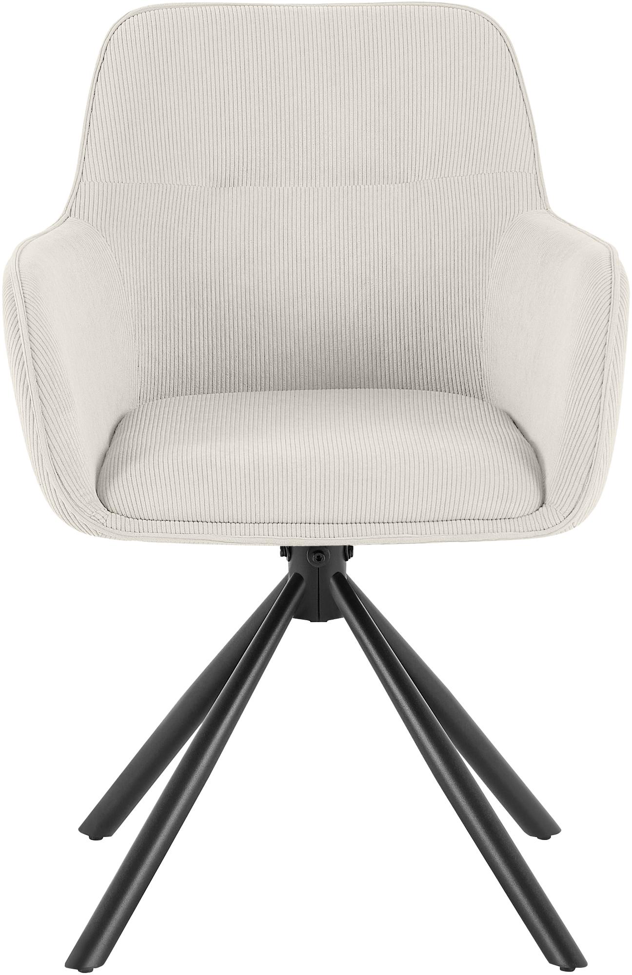 Silla de comedor Tipton de pana