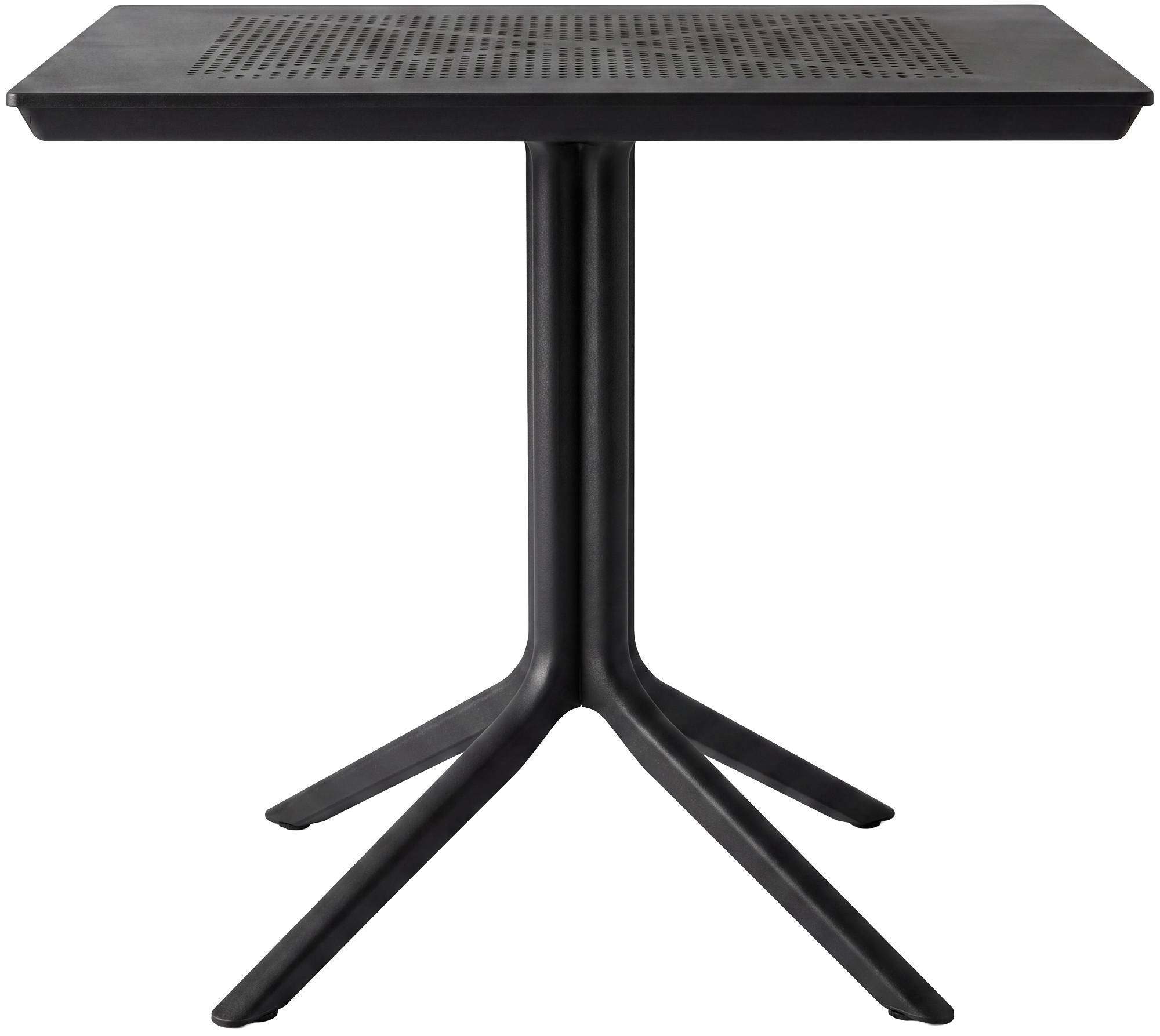 Mesa Lenval 80x80 cm robusta y moderna, perfecta para comedor o cocina