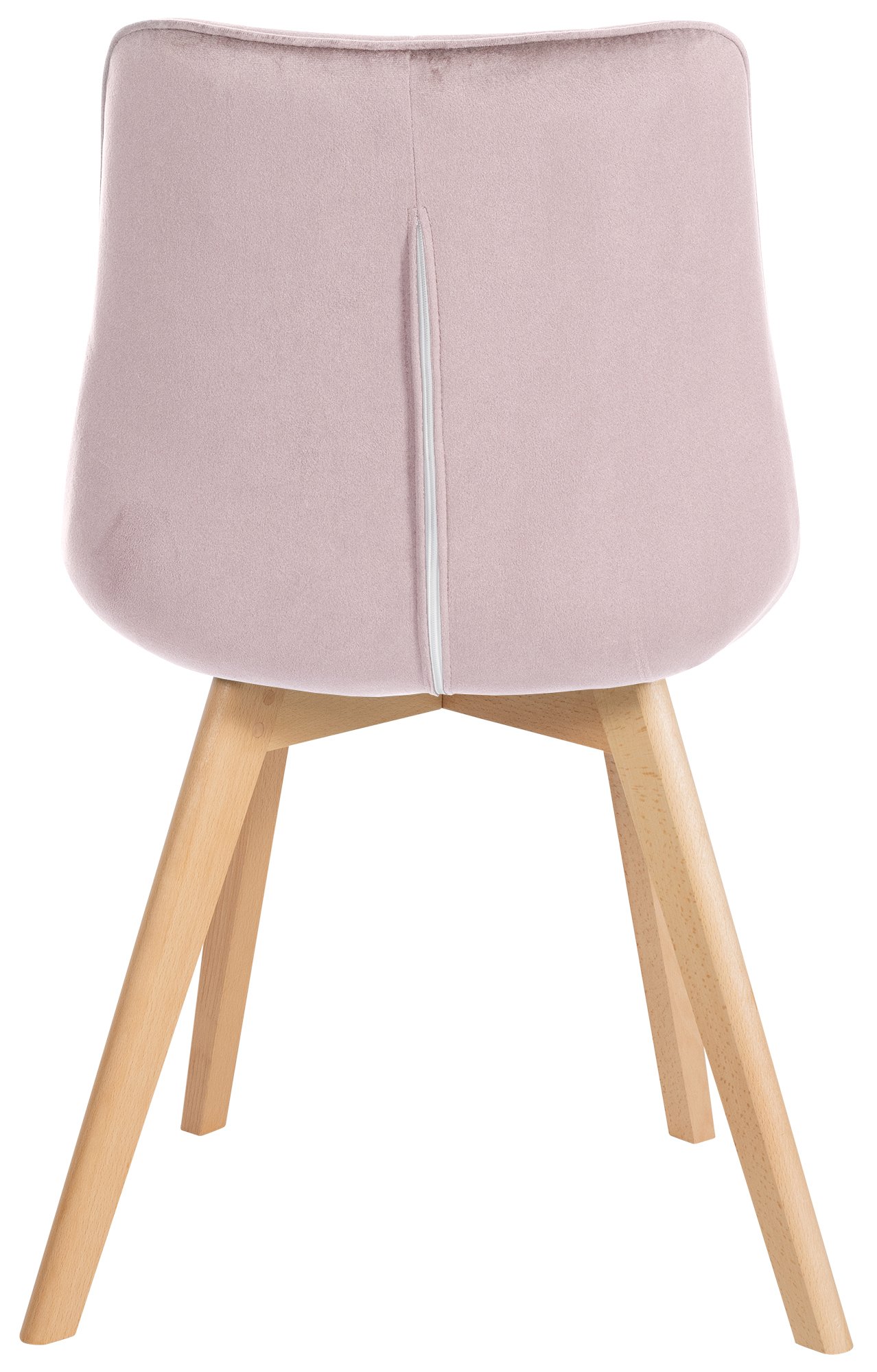 Silla de comedor Brook en terciopelo