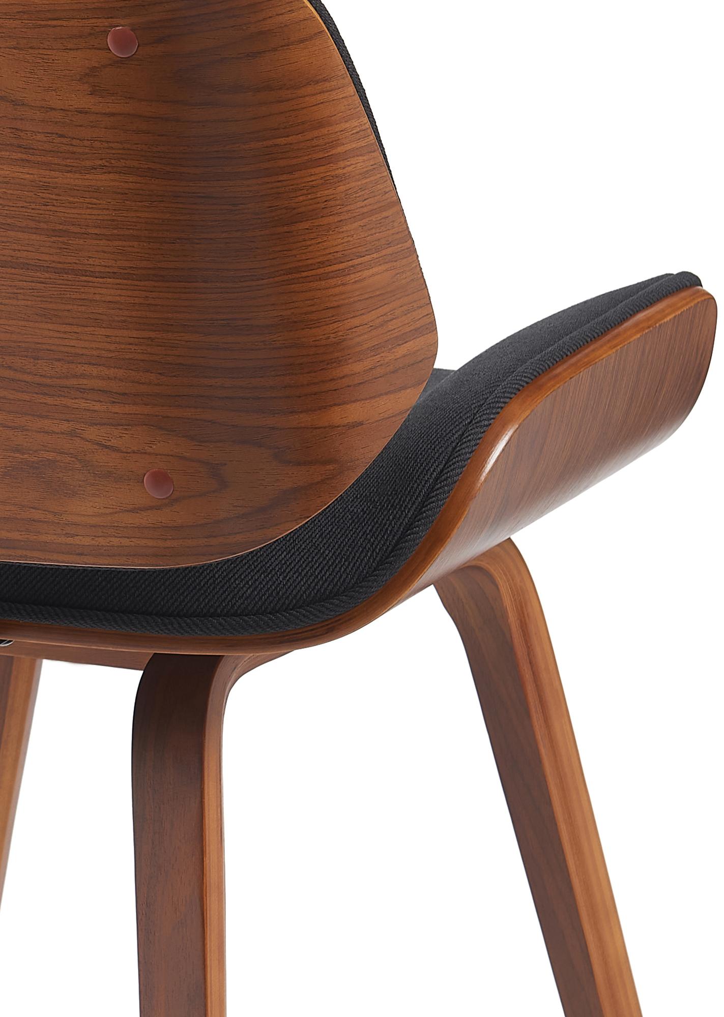 Silla de comedor Beverley de tela