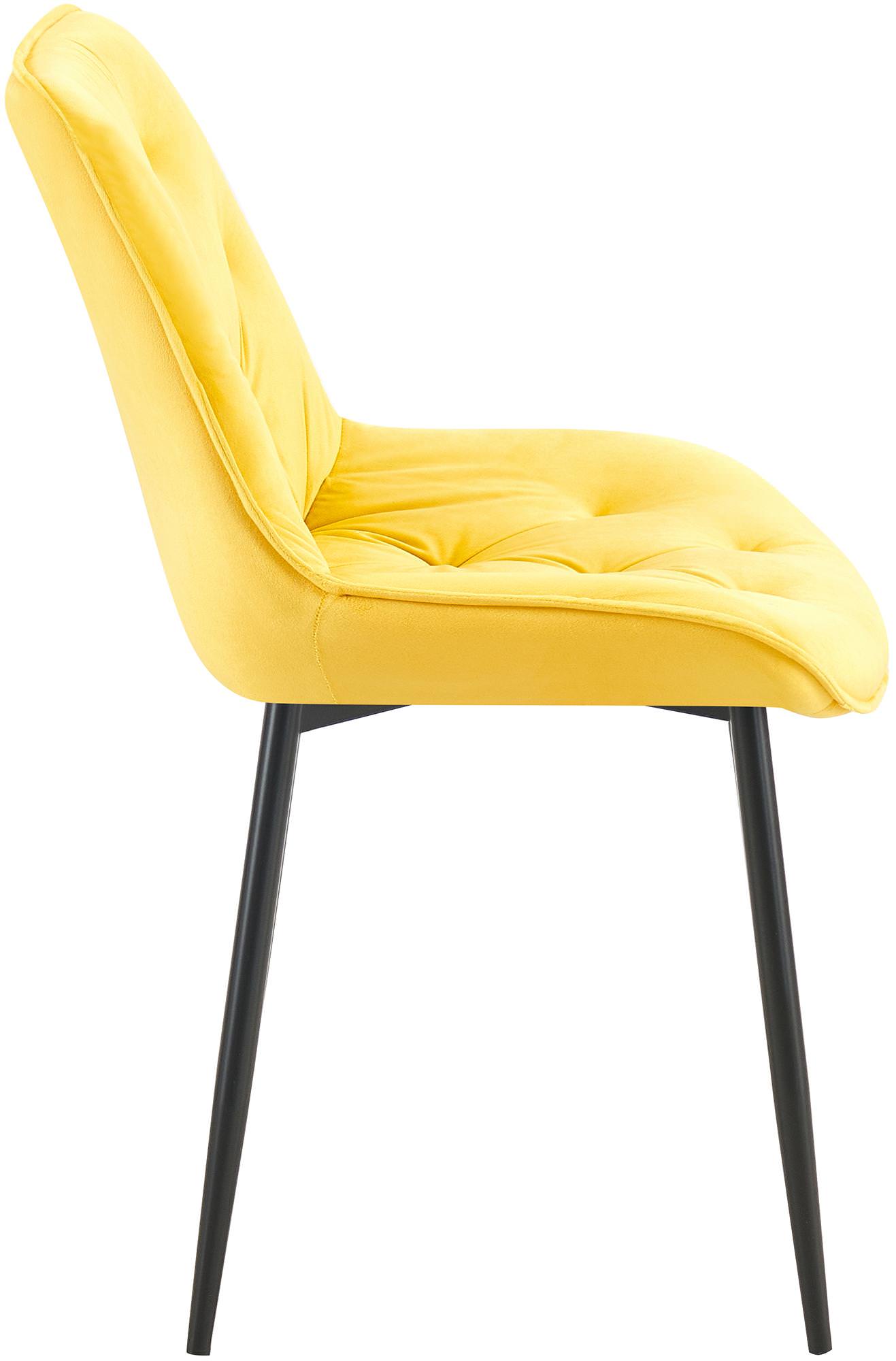 Silla de comedor Wallace de terciopelo