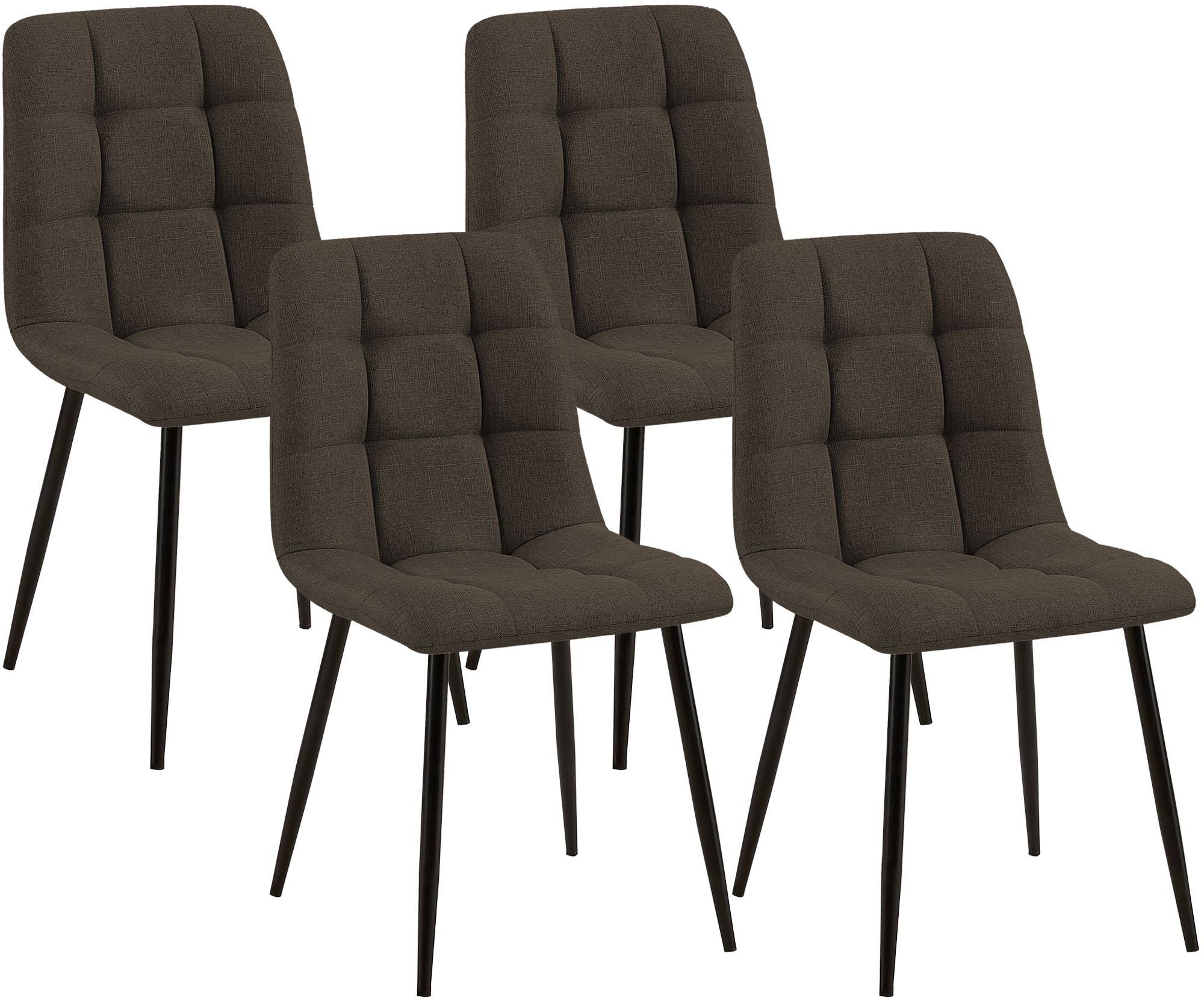 Pack de 4 sillas de comedor Tilde
