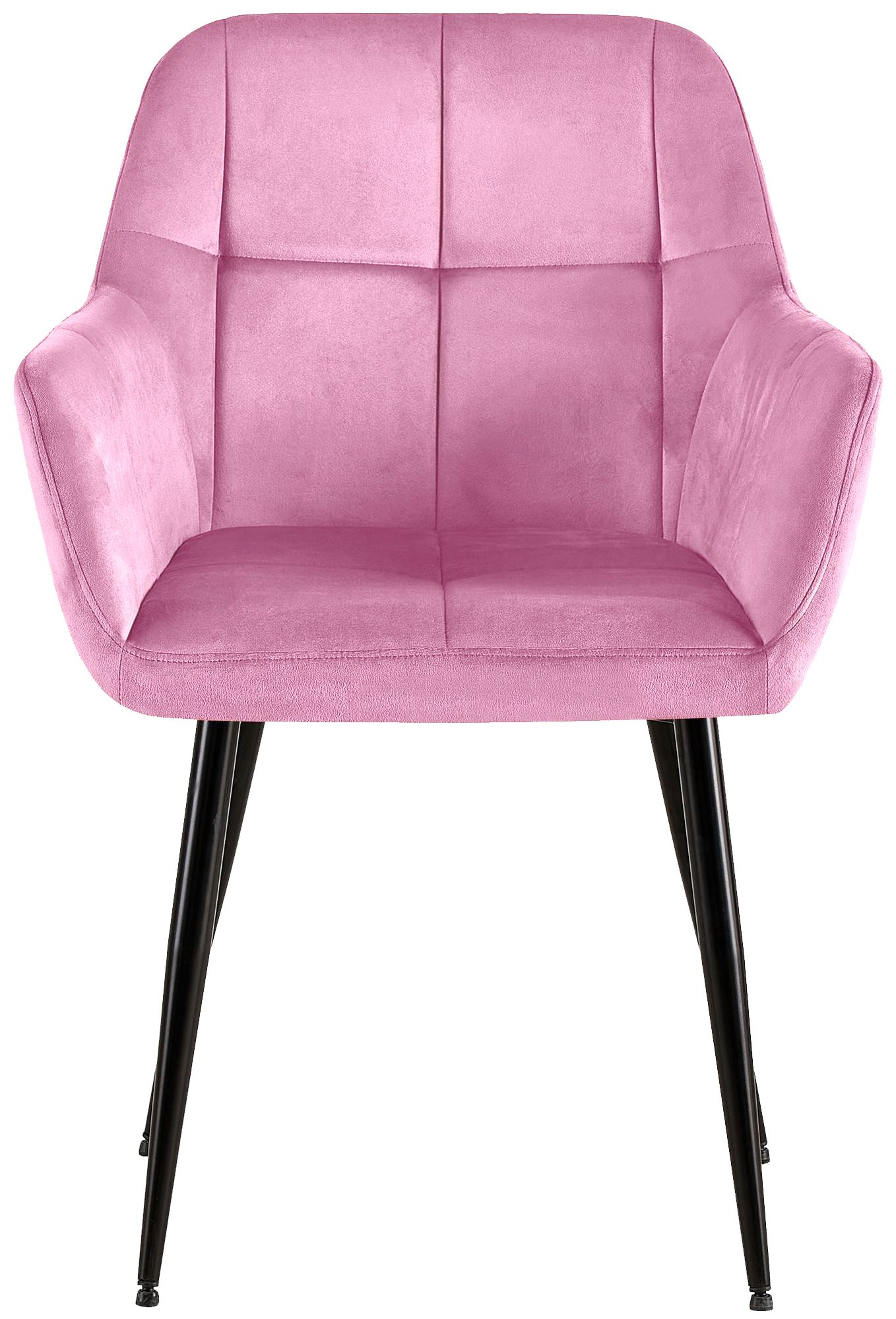 Silla de salón Emia en terciopelo