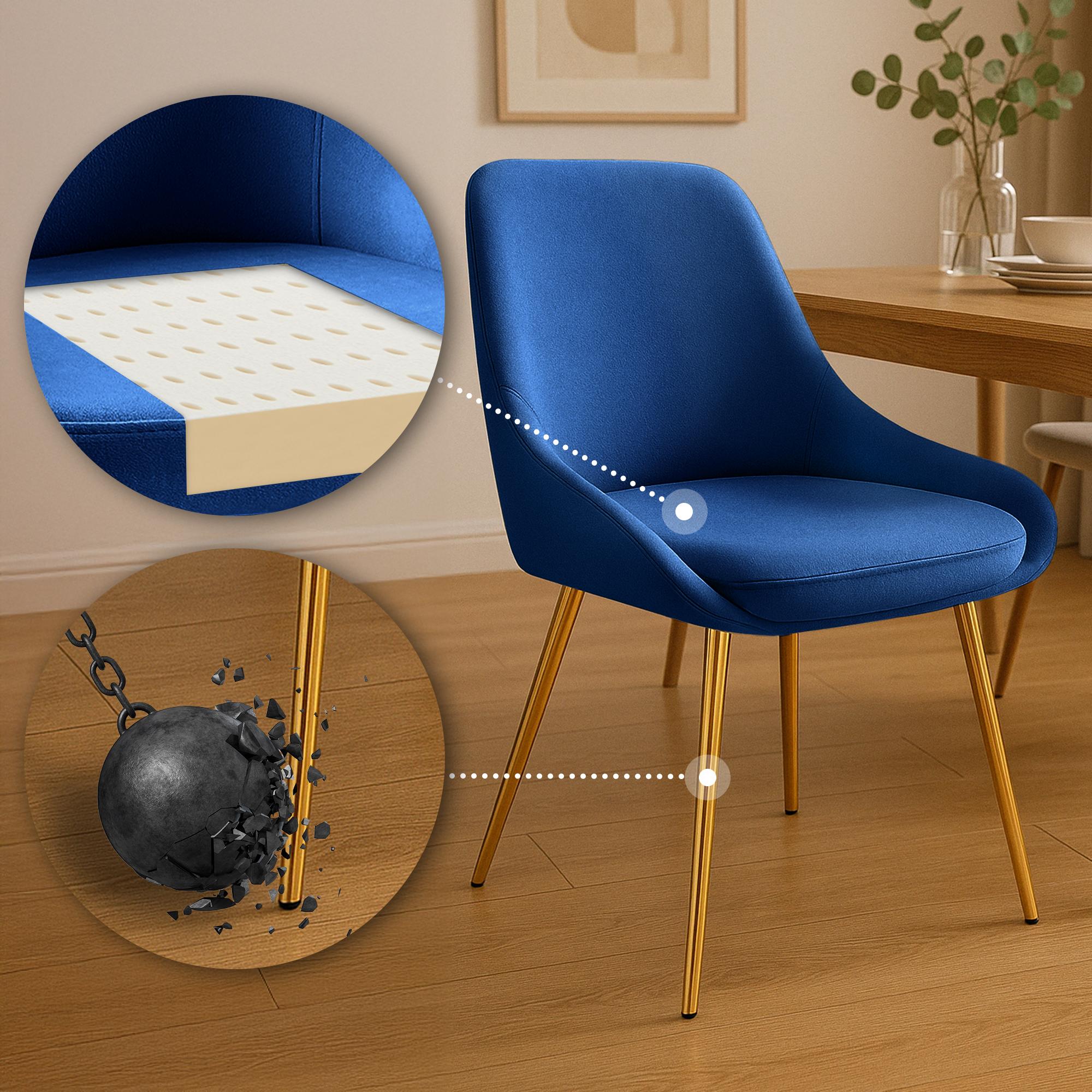Juego de 2 sillas de comedor Elmira
