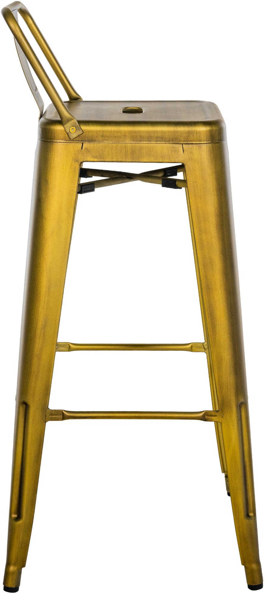 Taburete de bar de metal Mason