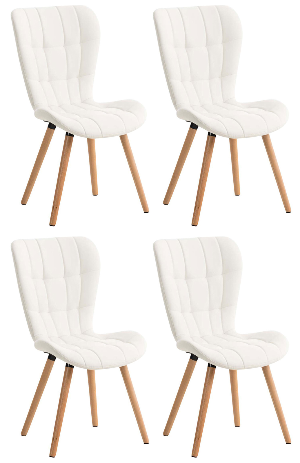 Juego de 4 silla de comedor Elda