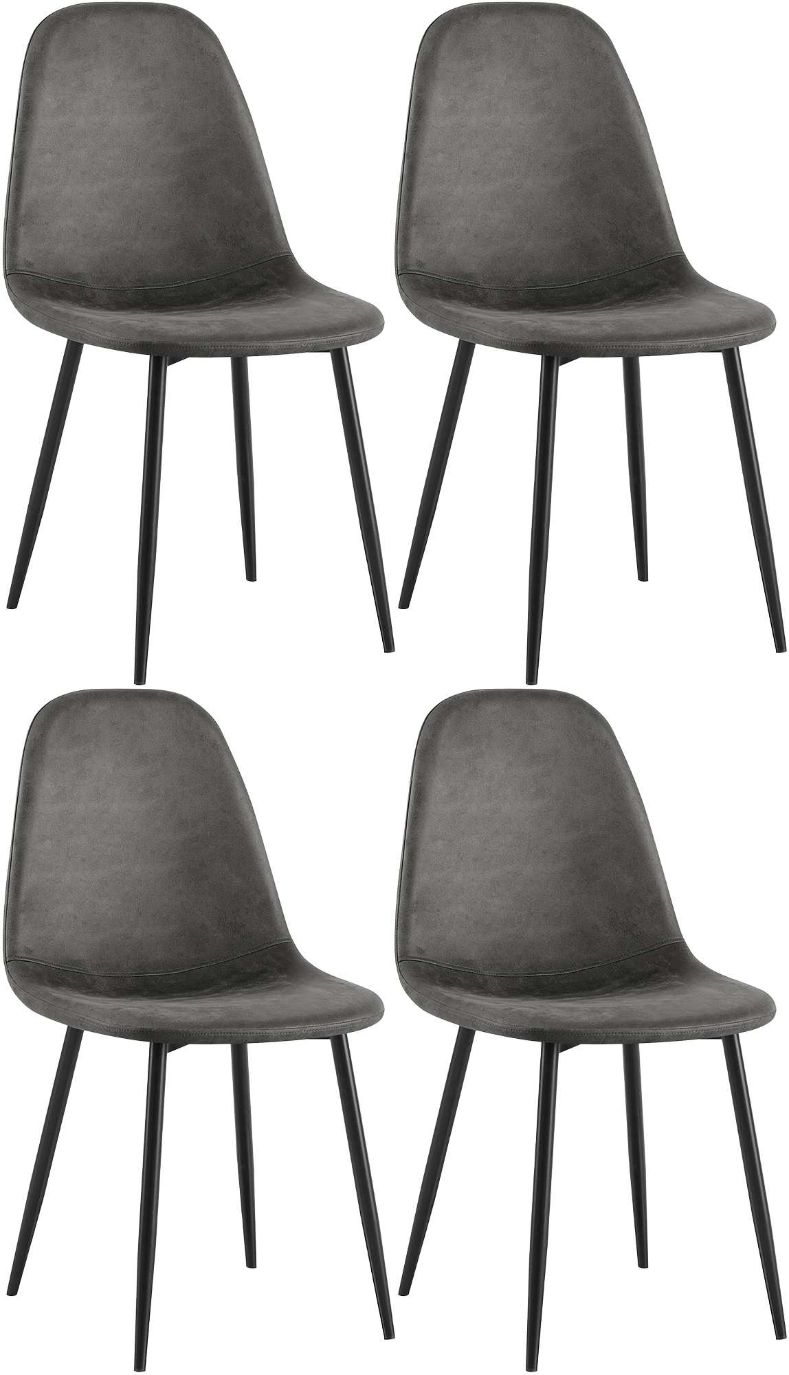 Conjunto de 4 sillas de comedor Napier