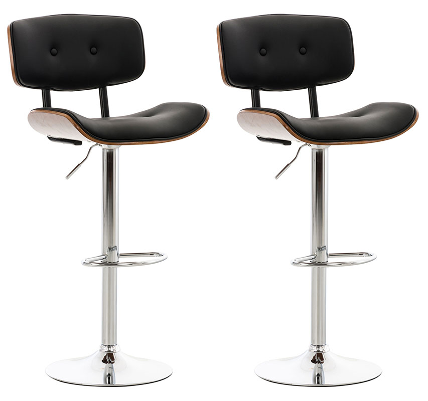 Set De 2 Taburetes De Bar Sarnia