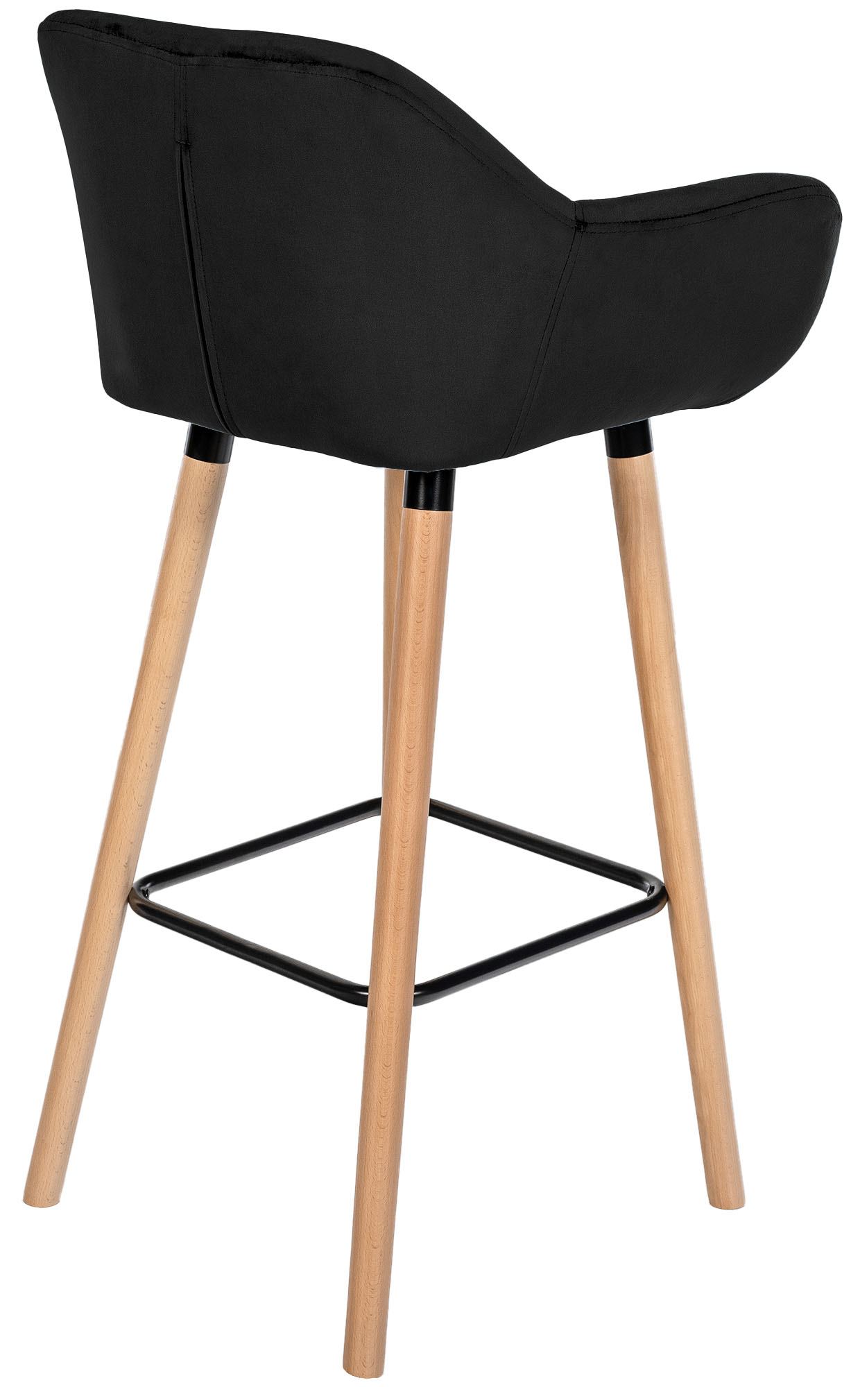 Set de 2 taburetes Grant terciopelo