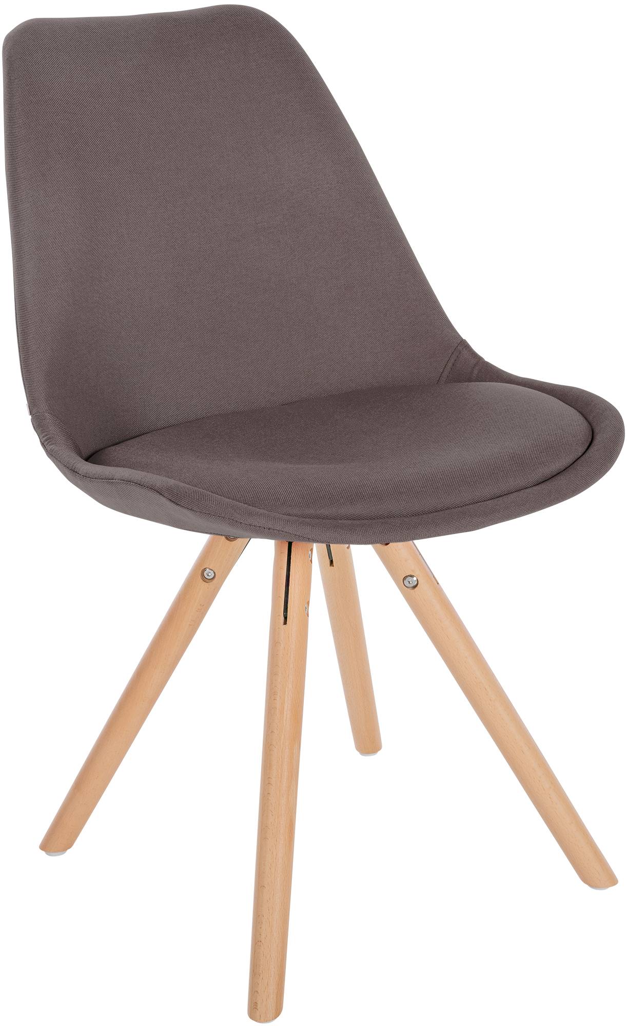 Silla de salón Sofia tapizada en tela